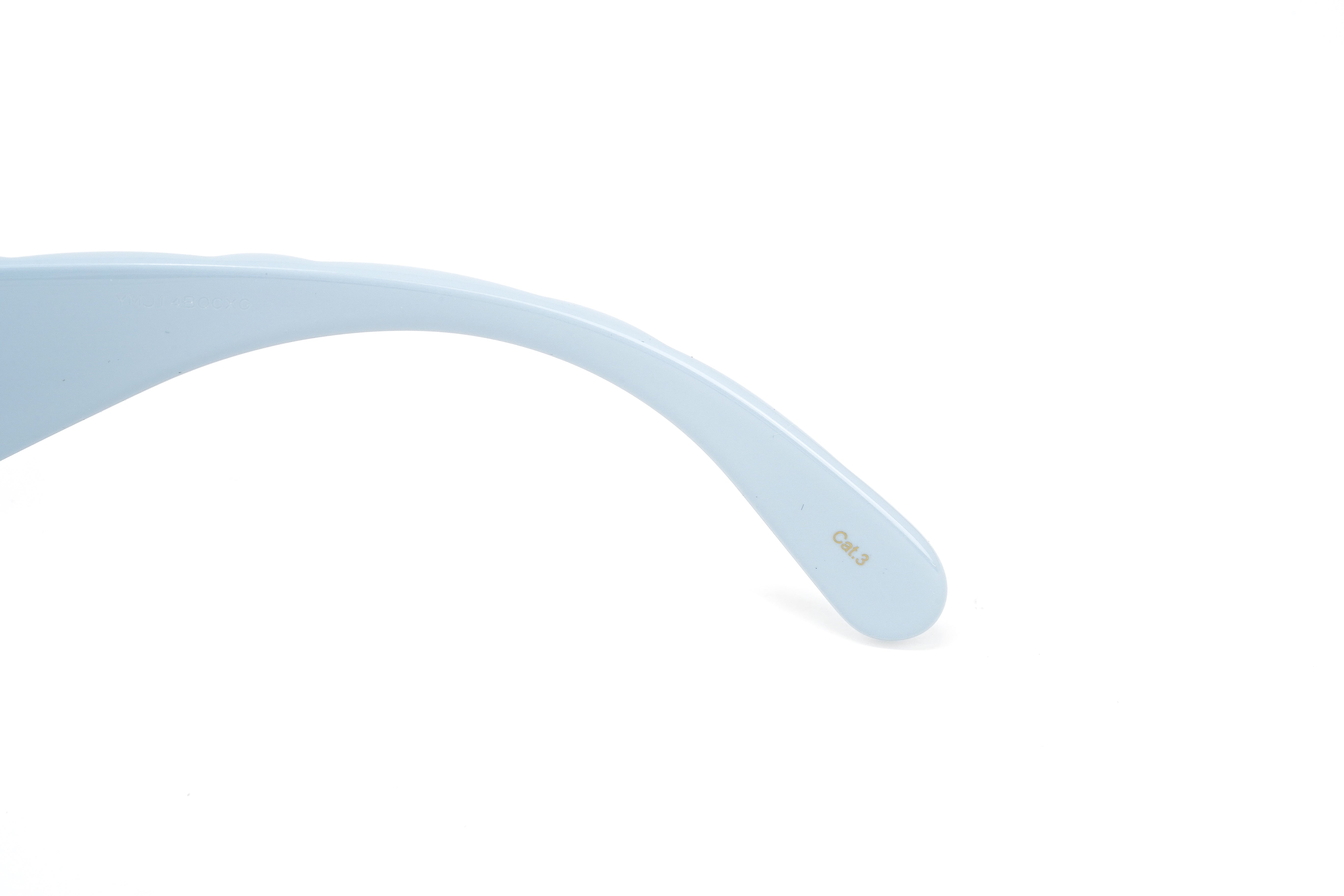 Gucci Women's Sunglasses Oversized Cat Eye Blue GG0809S-004 52-GR8 Sunglasses