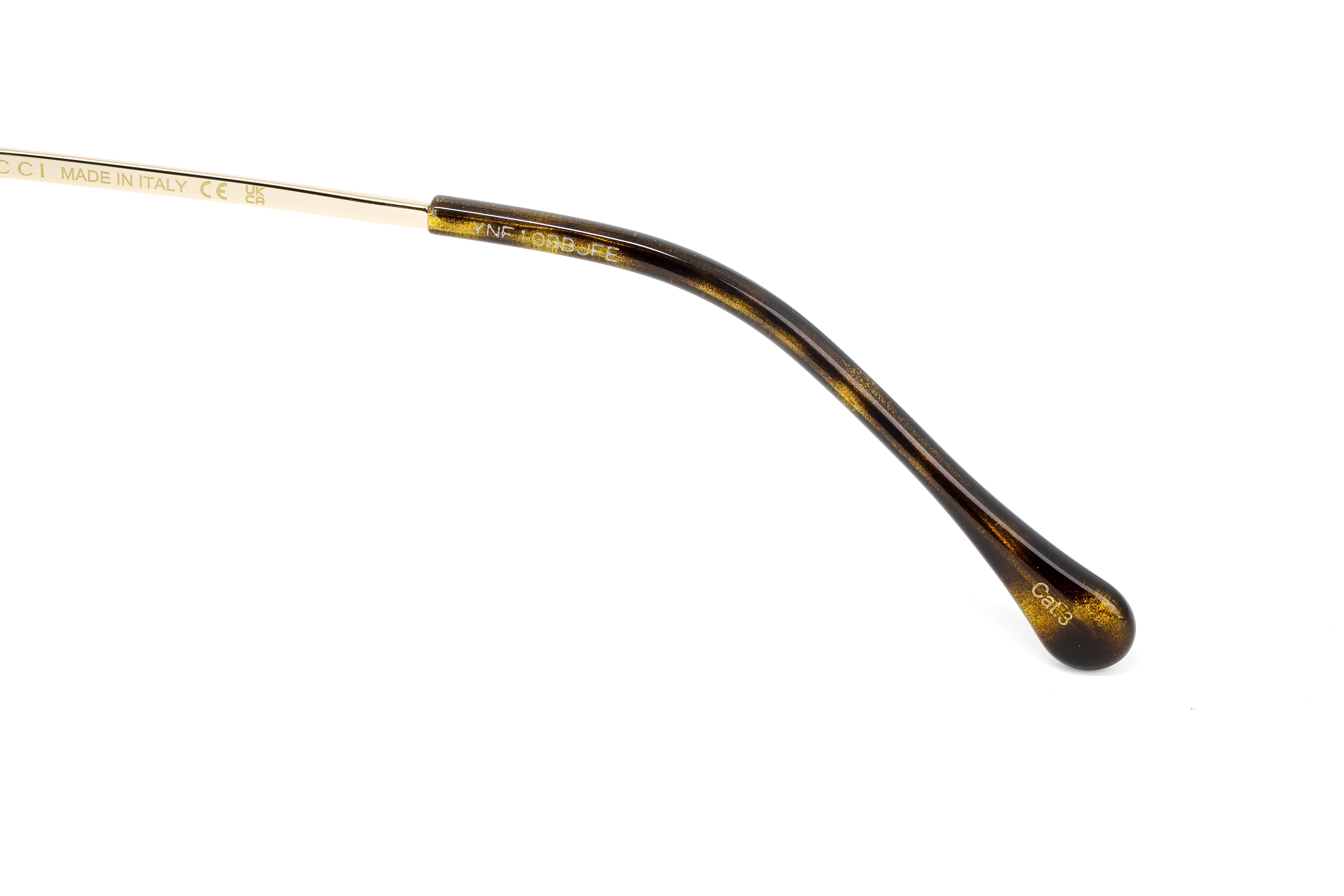 Gucci Women's Sunglasses Round Gold GG0878S-001 59-GR8 Sunglasses