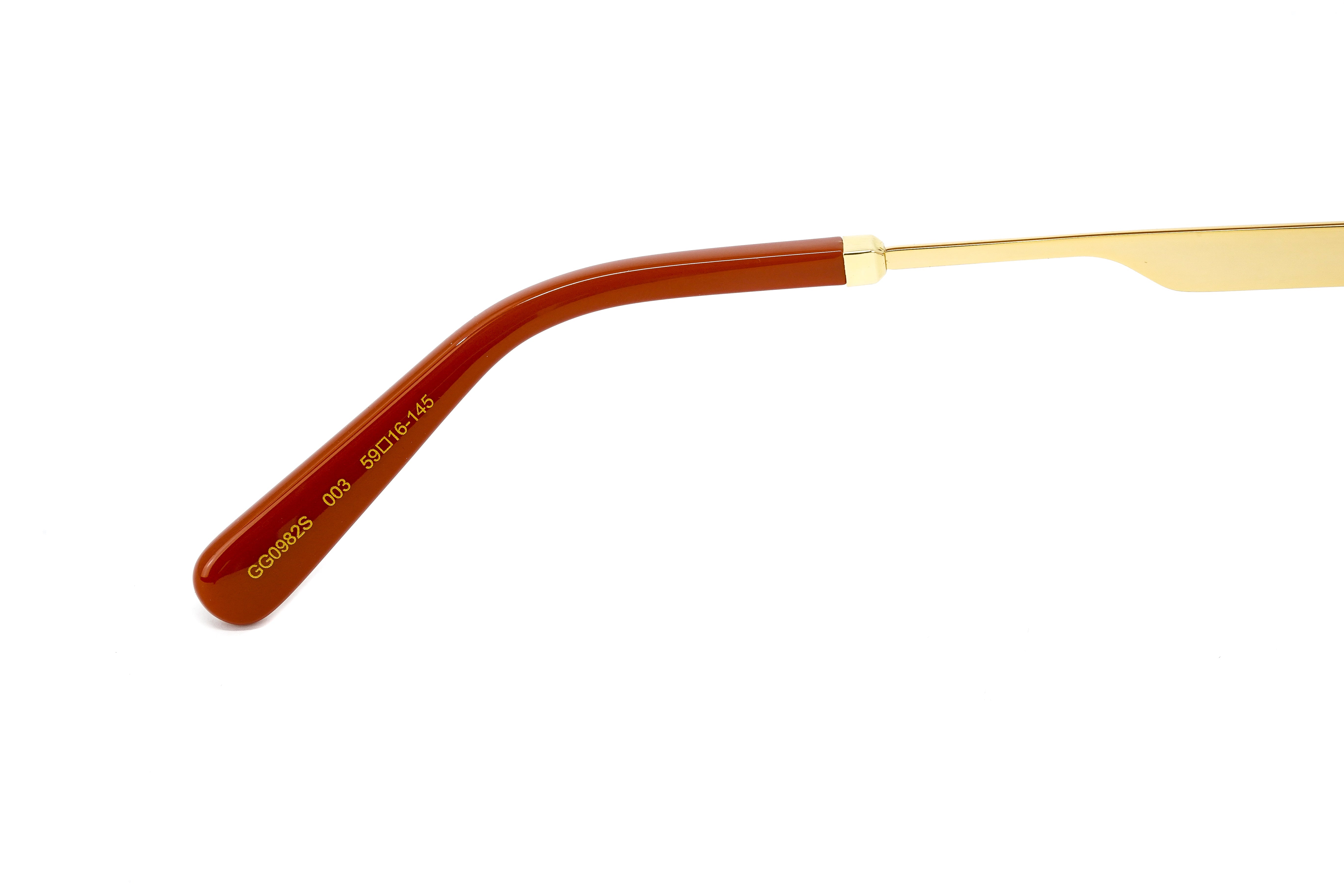 Gucci Men's Sunglasses Pilot Monogram Lenses GG0982S-003 59-GR8 Sunglasses