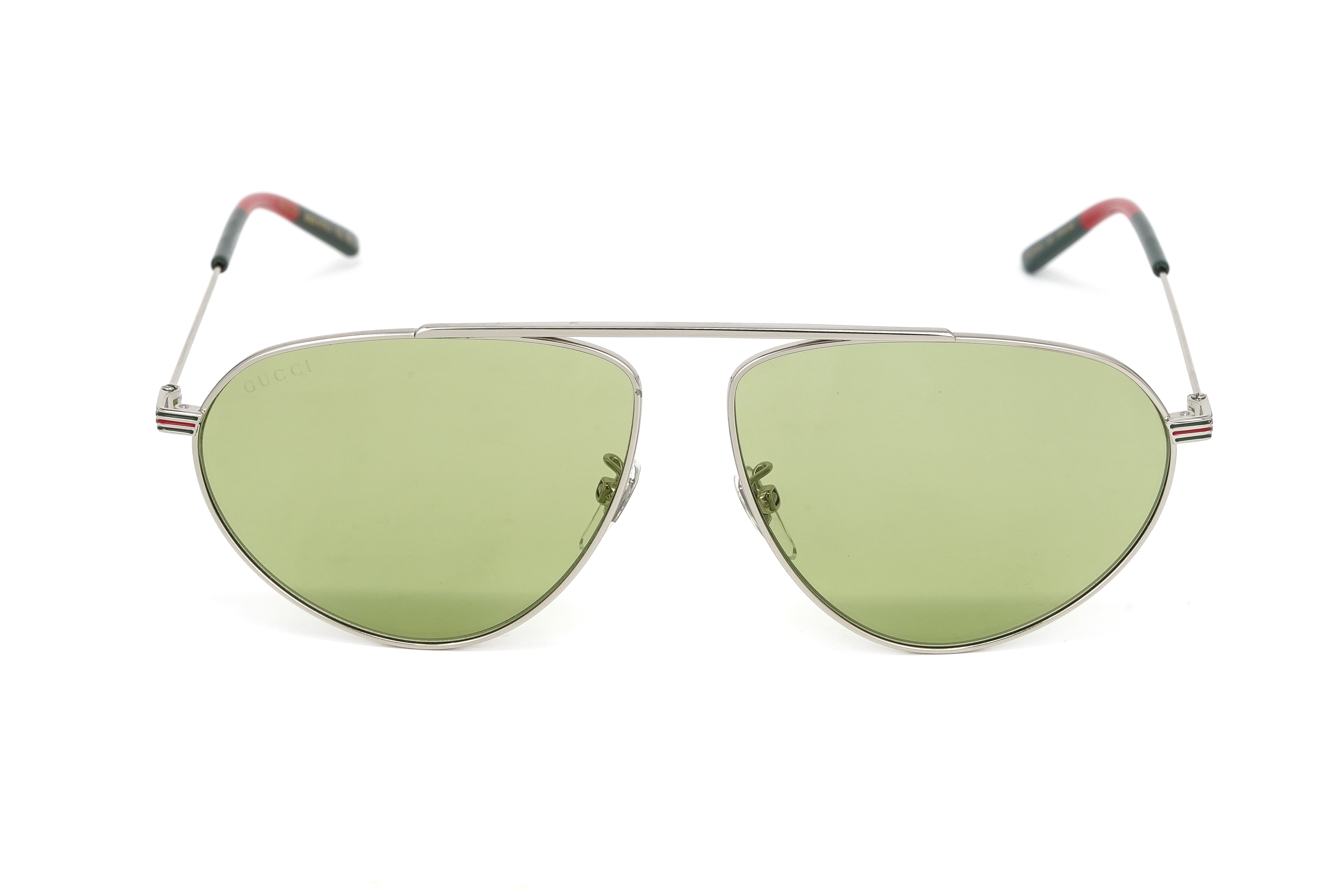 Gucci Men's Sunglasses Pilot Green GG1051S-003 61-GR8 Sunglasses