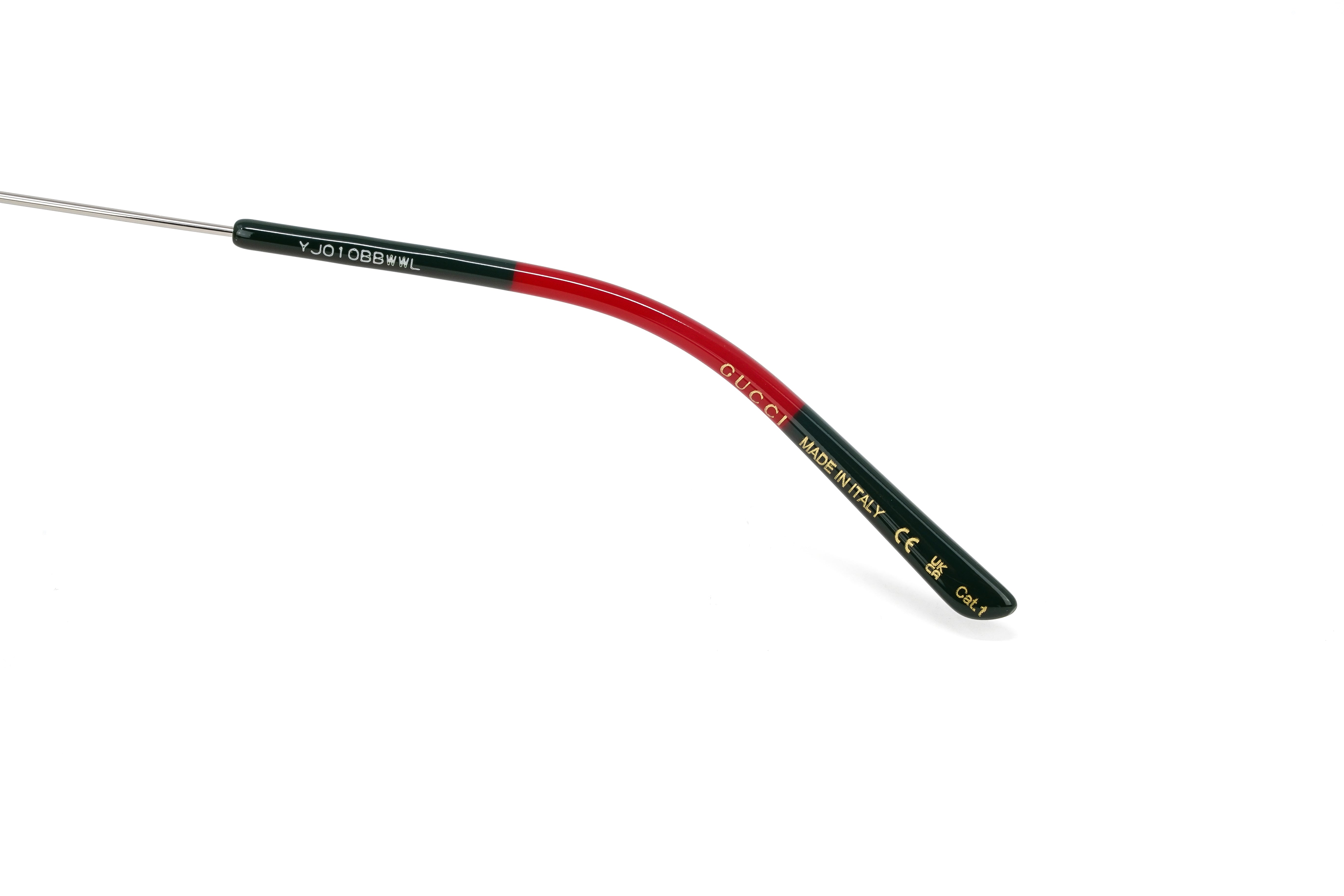 Gucci Men's Sunglasses Pilot Green GG1051S-003 61-GR8 Sunglasses