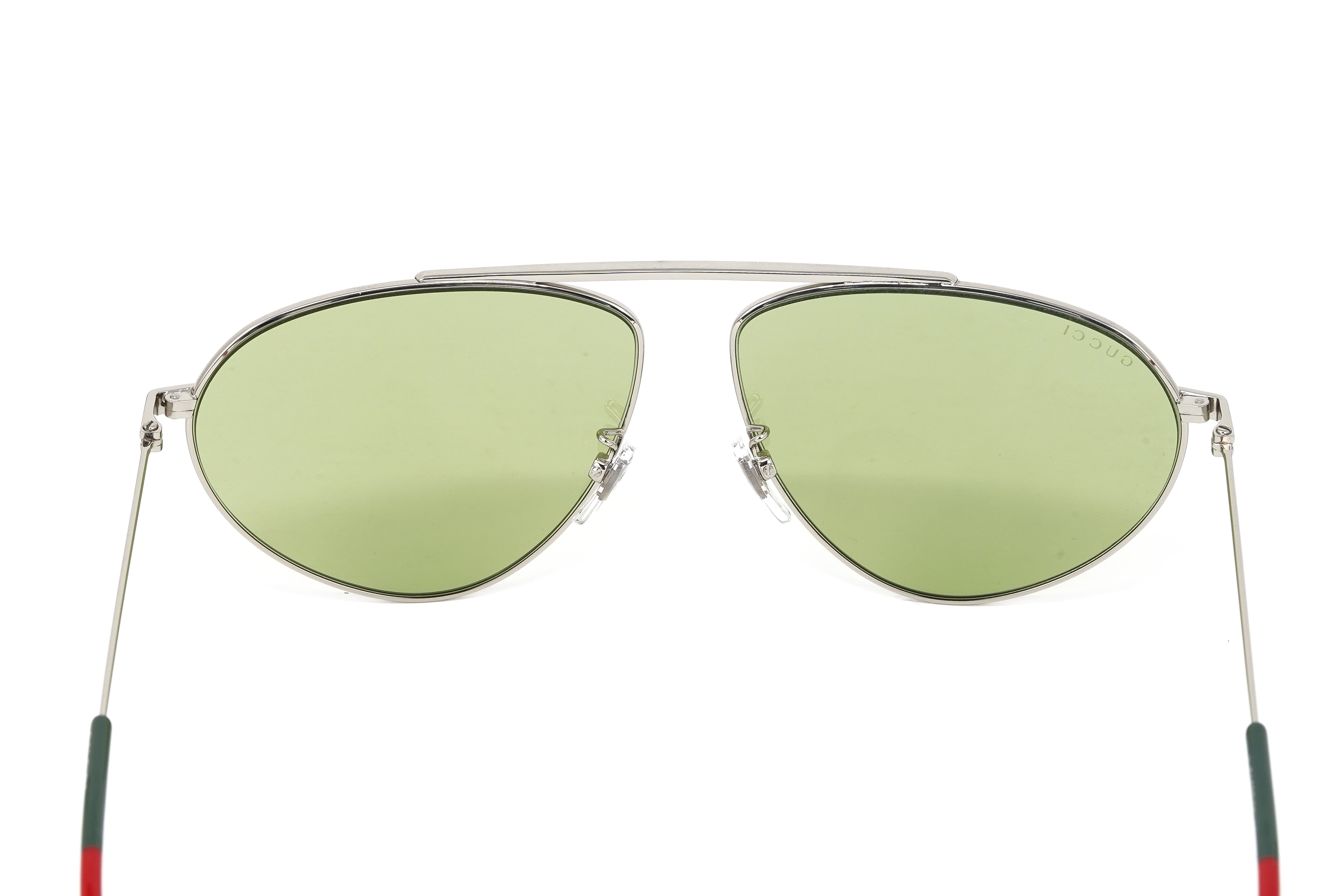 Gucci Men's Sunglasses Pilot Green GG1051S-003 61-GR8 Sunglasses