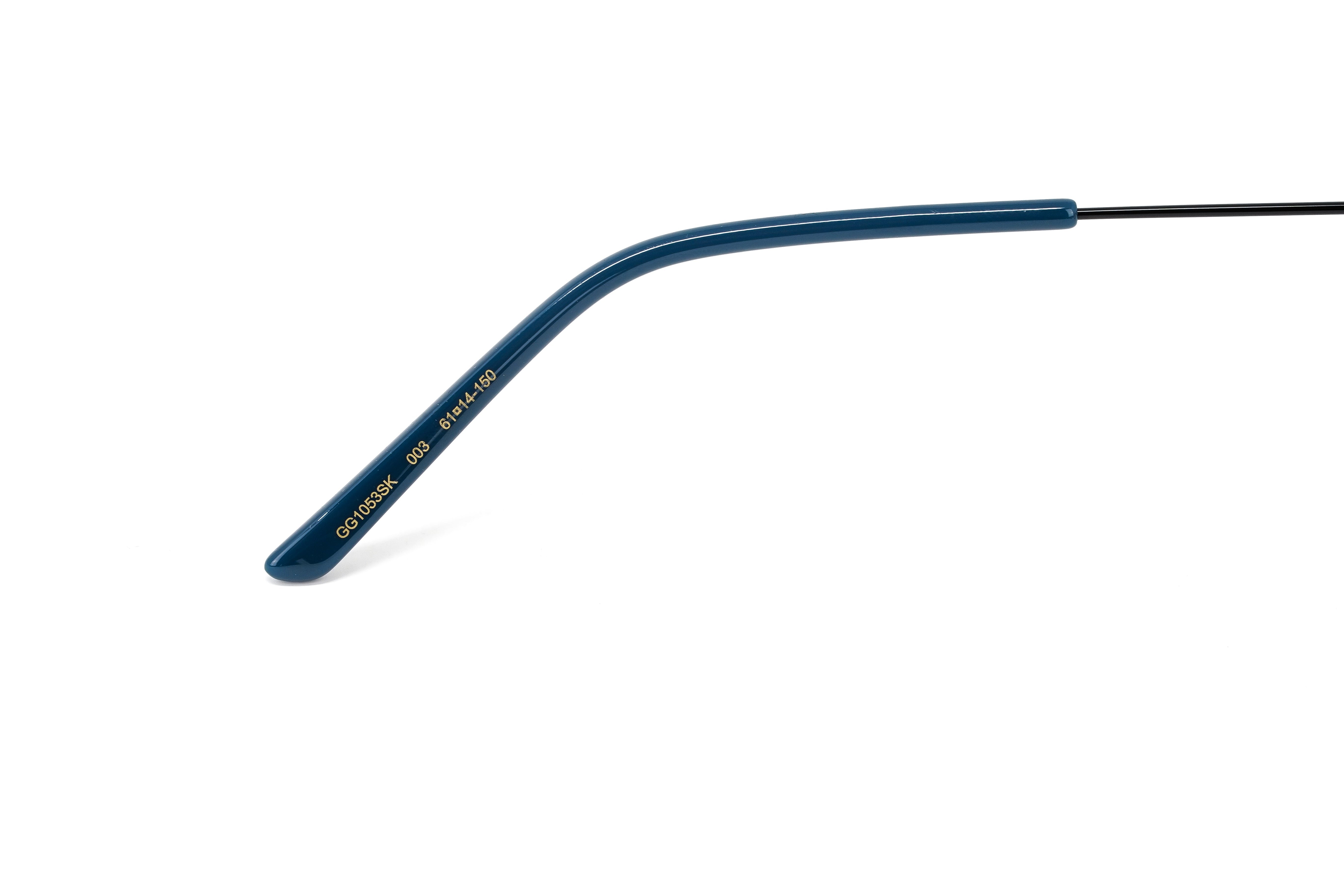 Gucci Men's Sunglasses Square Pilot Black Orange GG1053SK-003 61-GR8 Sunglasses