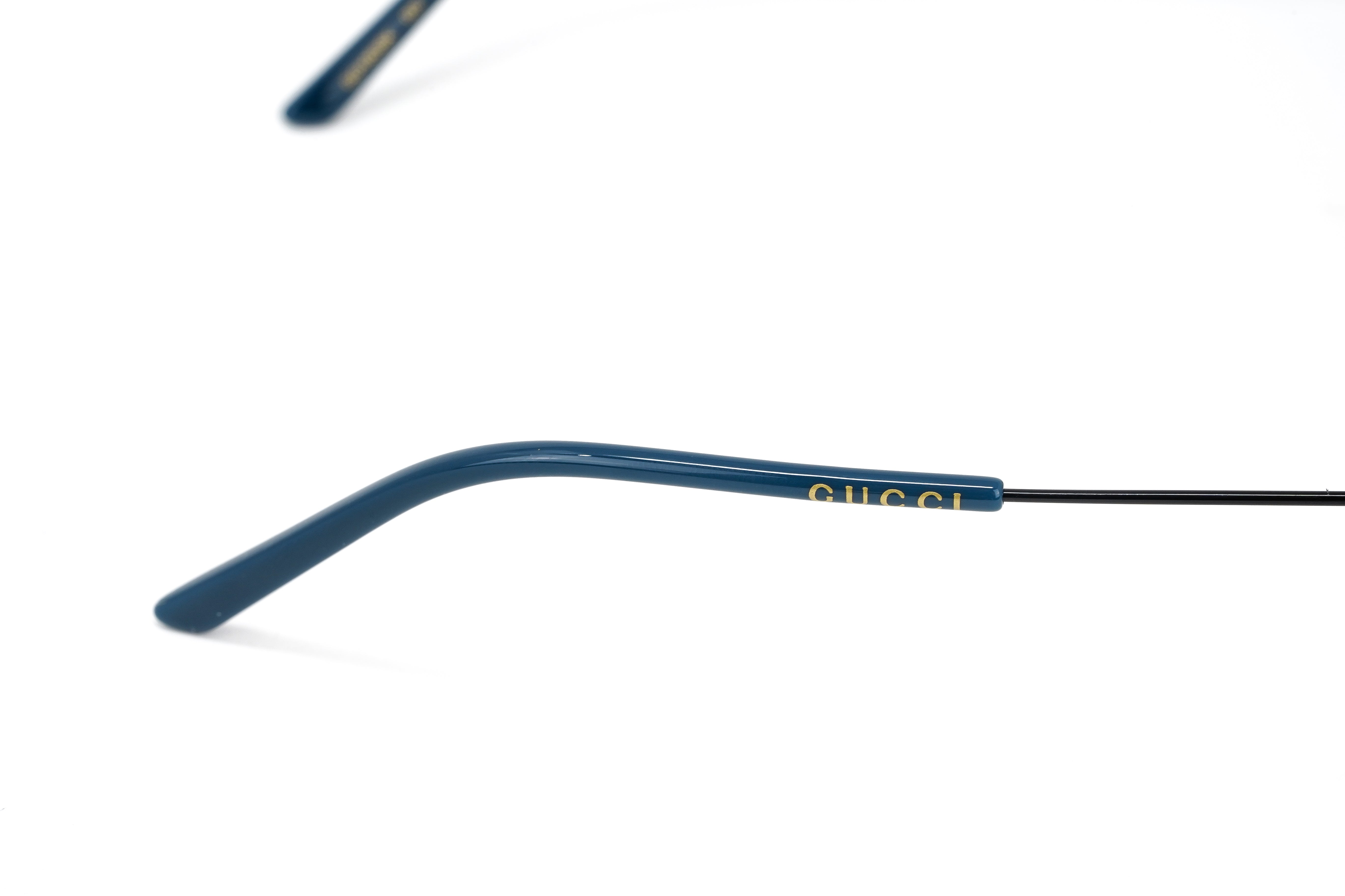 Gucci Men's Sunglasses Square Pilot Black Orange GG1053SK-003 61-GR8 Sunglasses