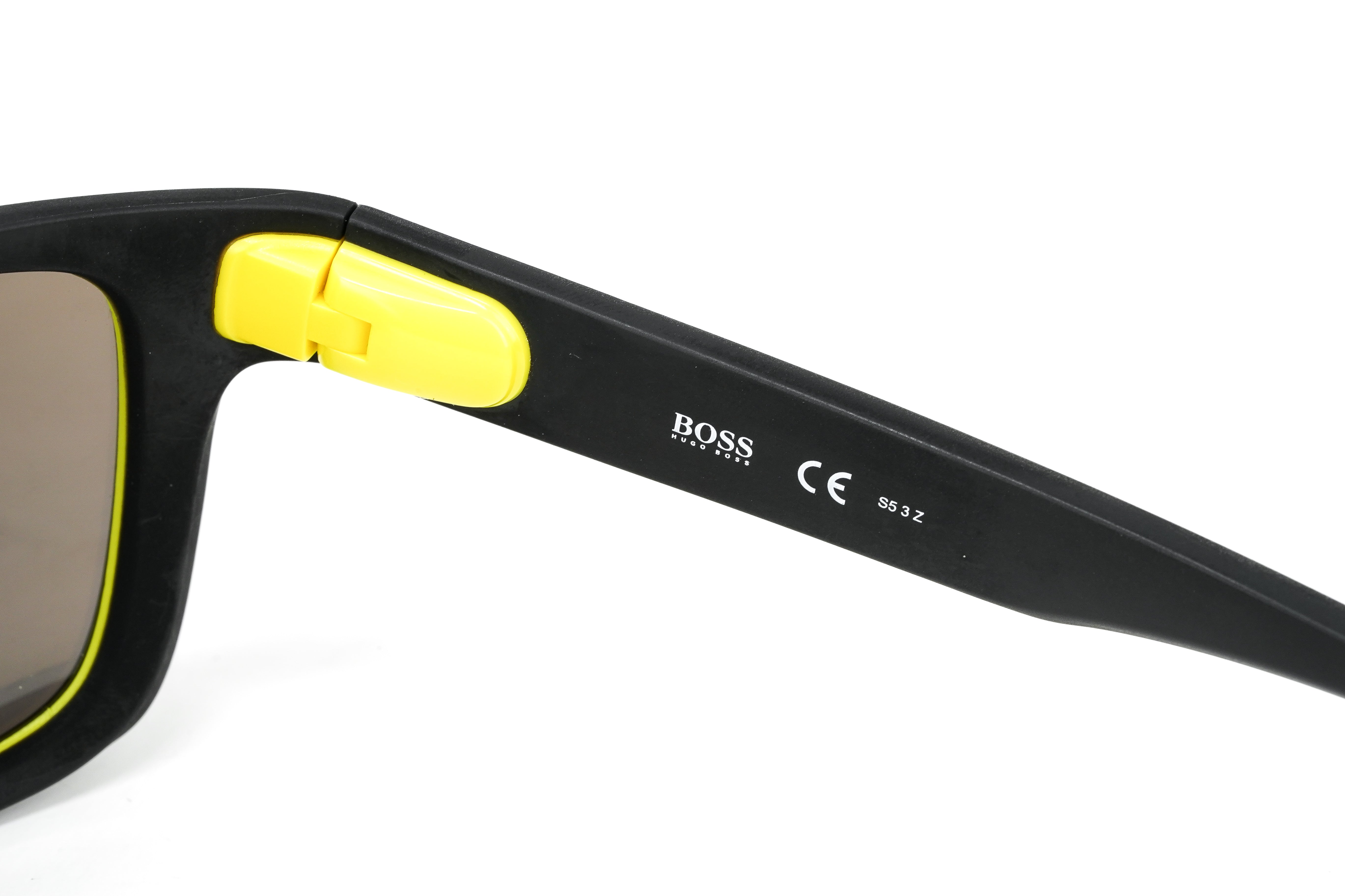 Boss by BOSS Men's Sunglasses Classic Black/Gold Mirror 0800/S UDK/C4-GR8 Sunglasses