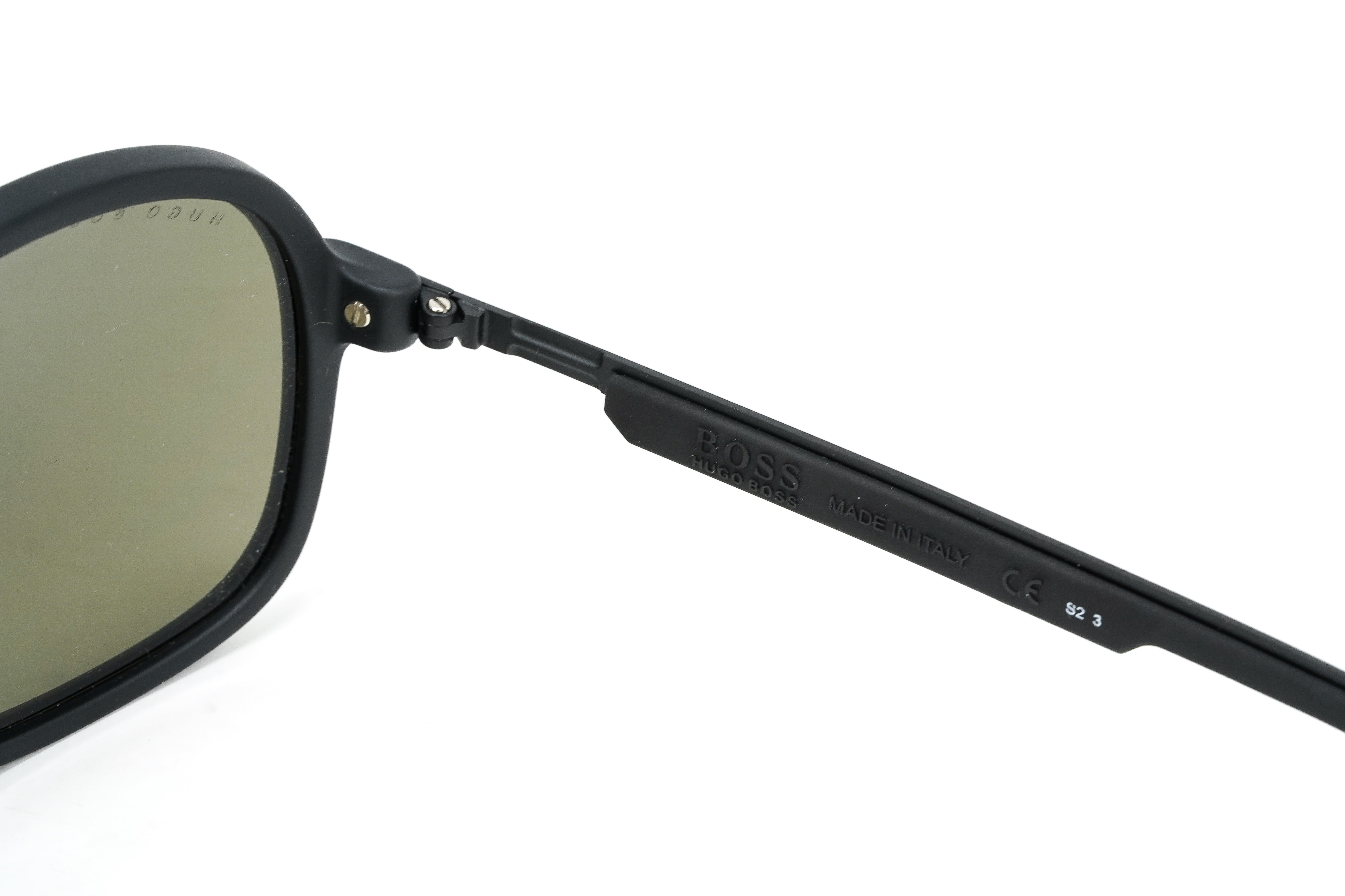 Boss by BOSS Men's Sunglasses Pilot Black/Silver 1200/N/S N6T T4-GR8 Sunglasses