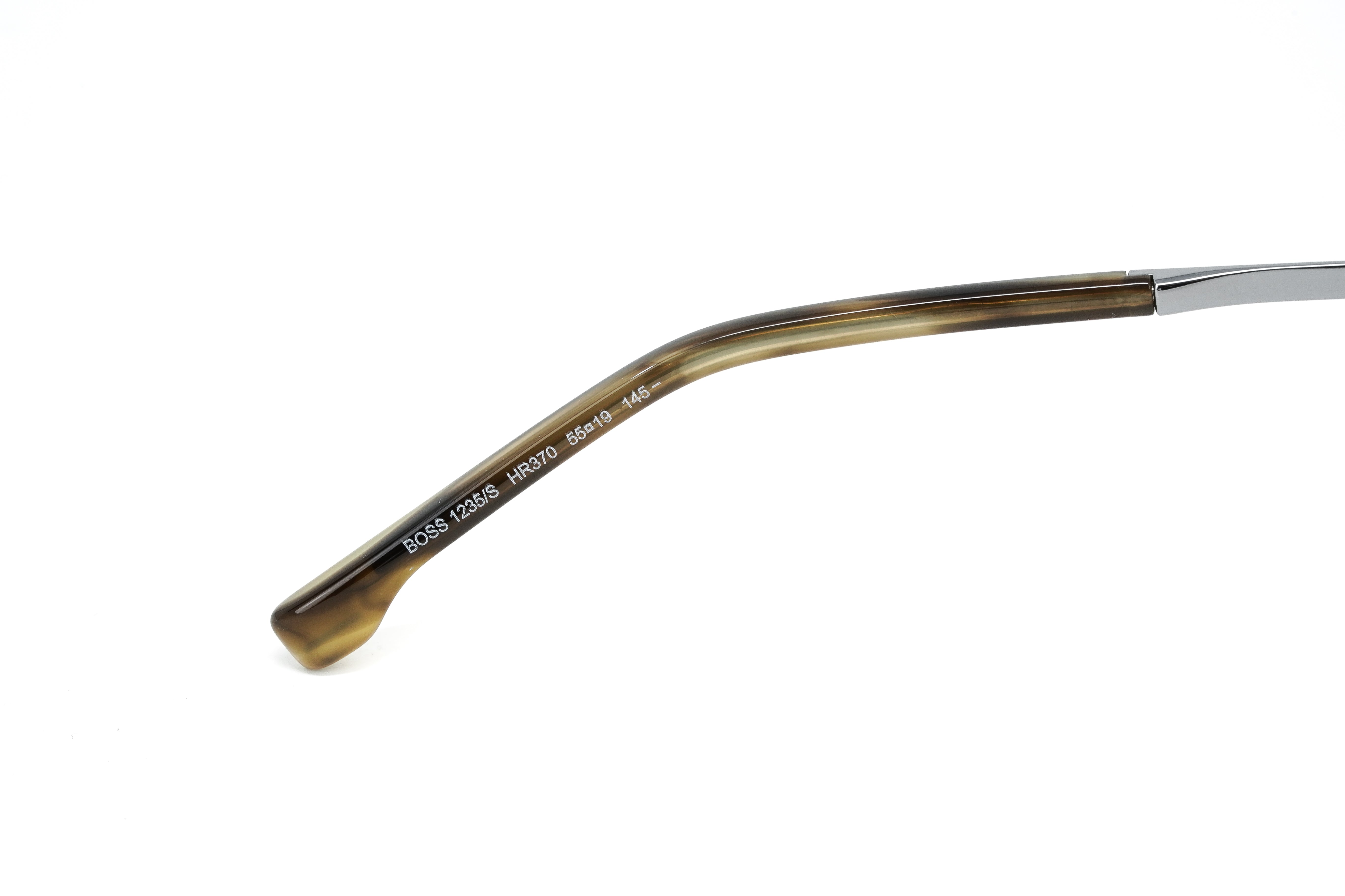 Boss by BOSS Men's Sunglasses Square Browline Tortoise/Brown 1235/S HR3 70-GR8 Sunglasses