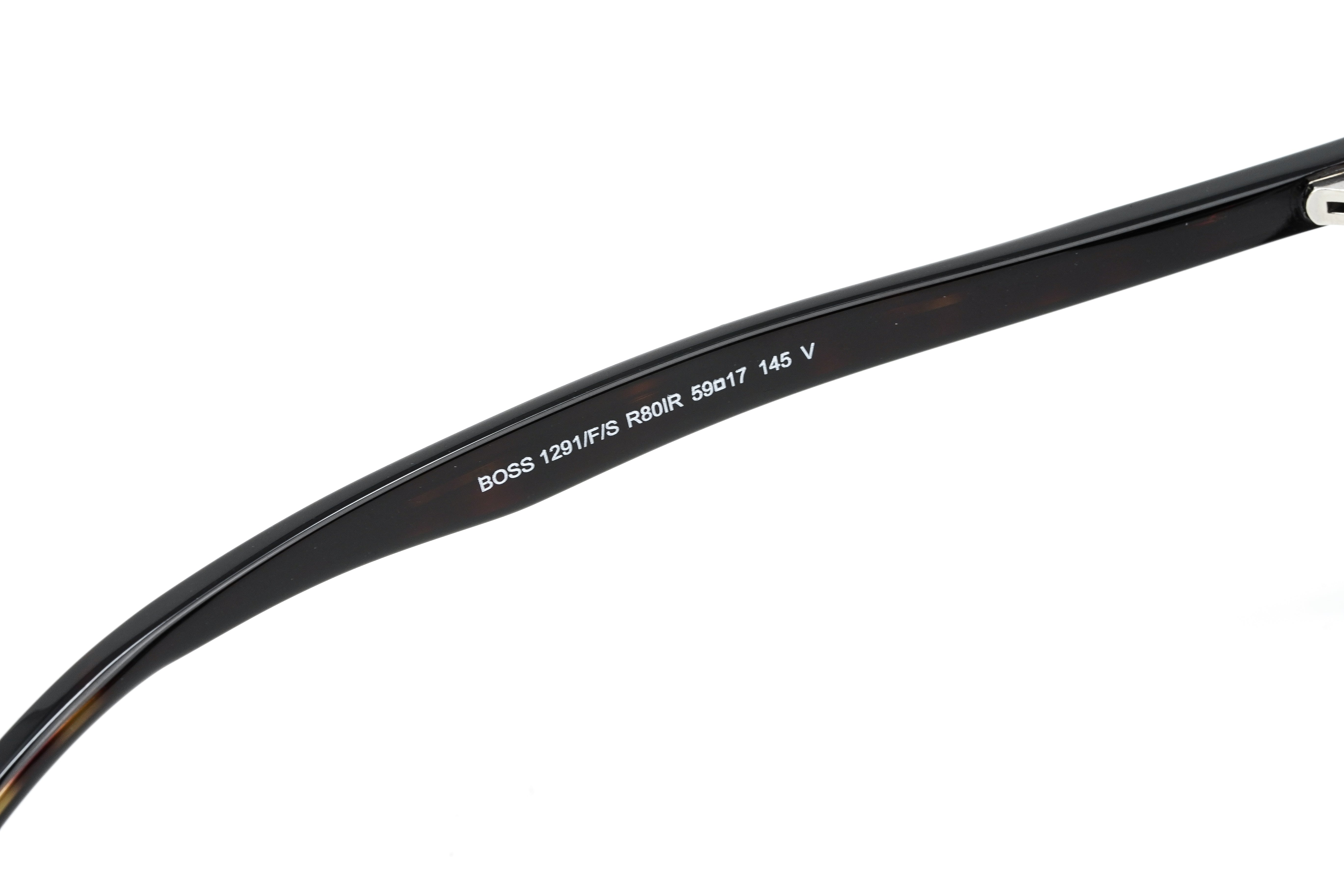 Boss by BOSS Men's Sunglasses Classic Square Ruthenium/Grey 1291/F/S R80 IR 59-GR8 Sunglasses