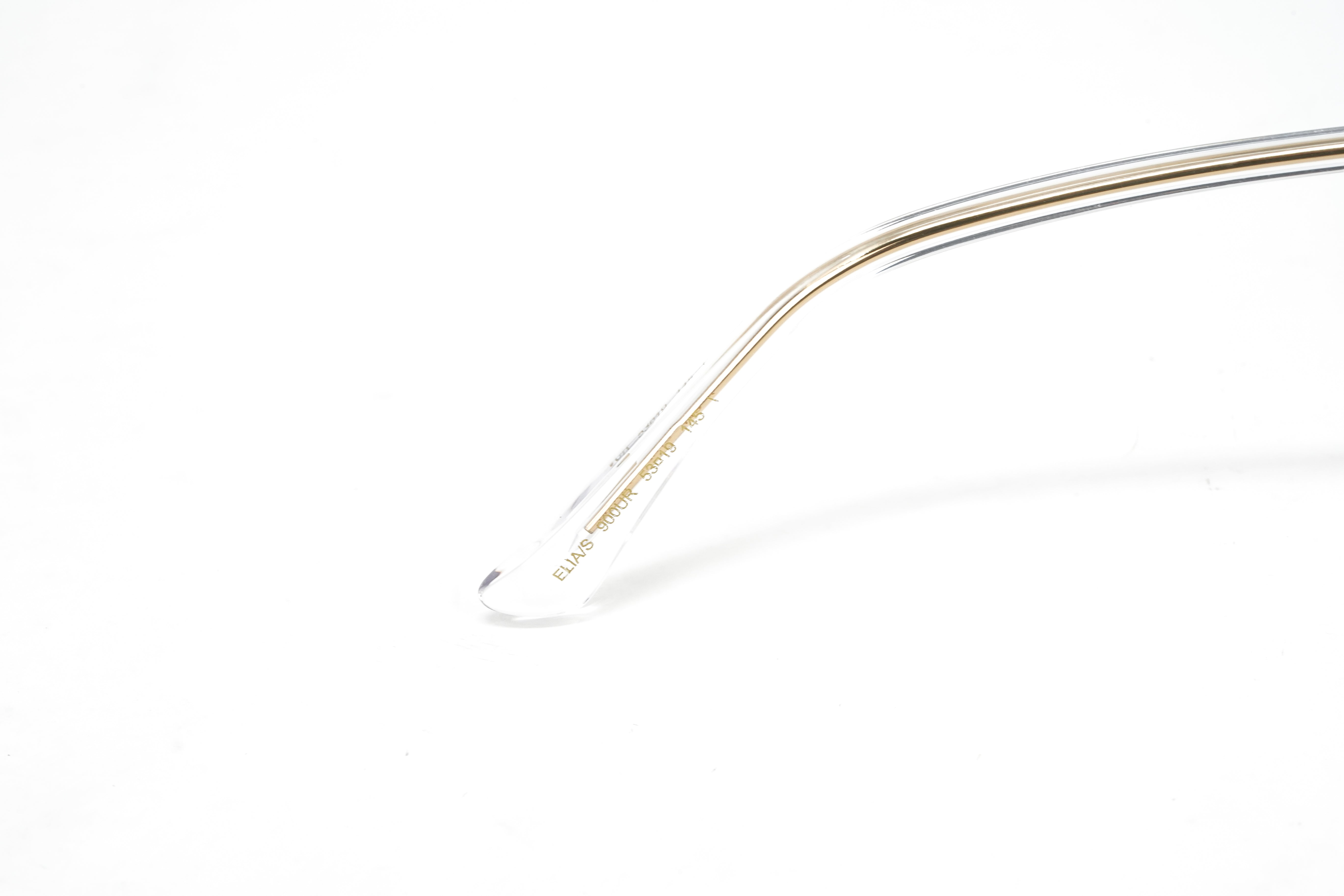 Jimmy Choo Women's Sunglasses Oversized Square Clear/Pink ELIA/S 900-GR8 Sunglasses