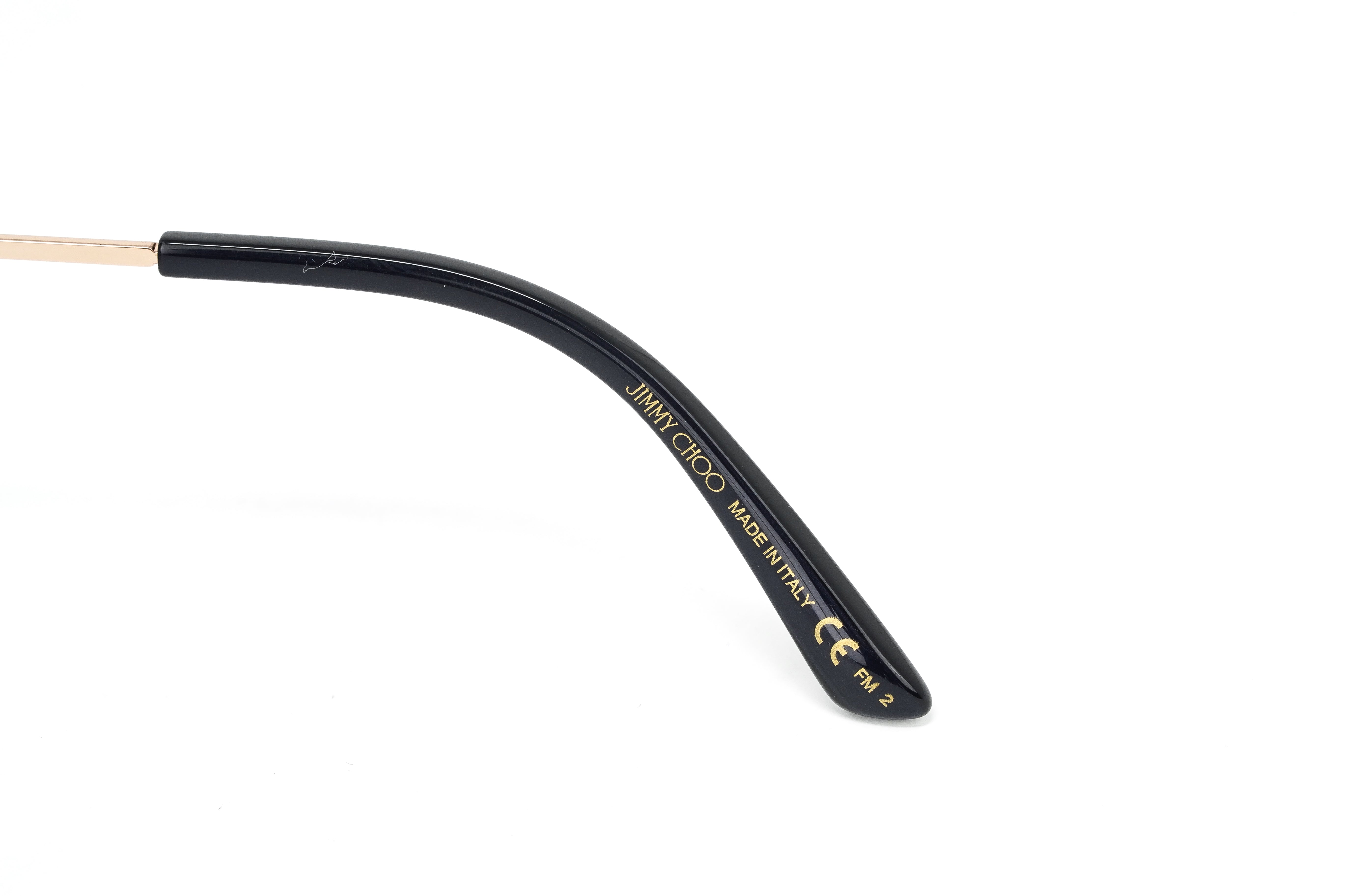 Jimmy Choo Women's Sunglasses Oval Violet FRANNY/S B3V-GR8 Sunglasses