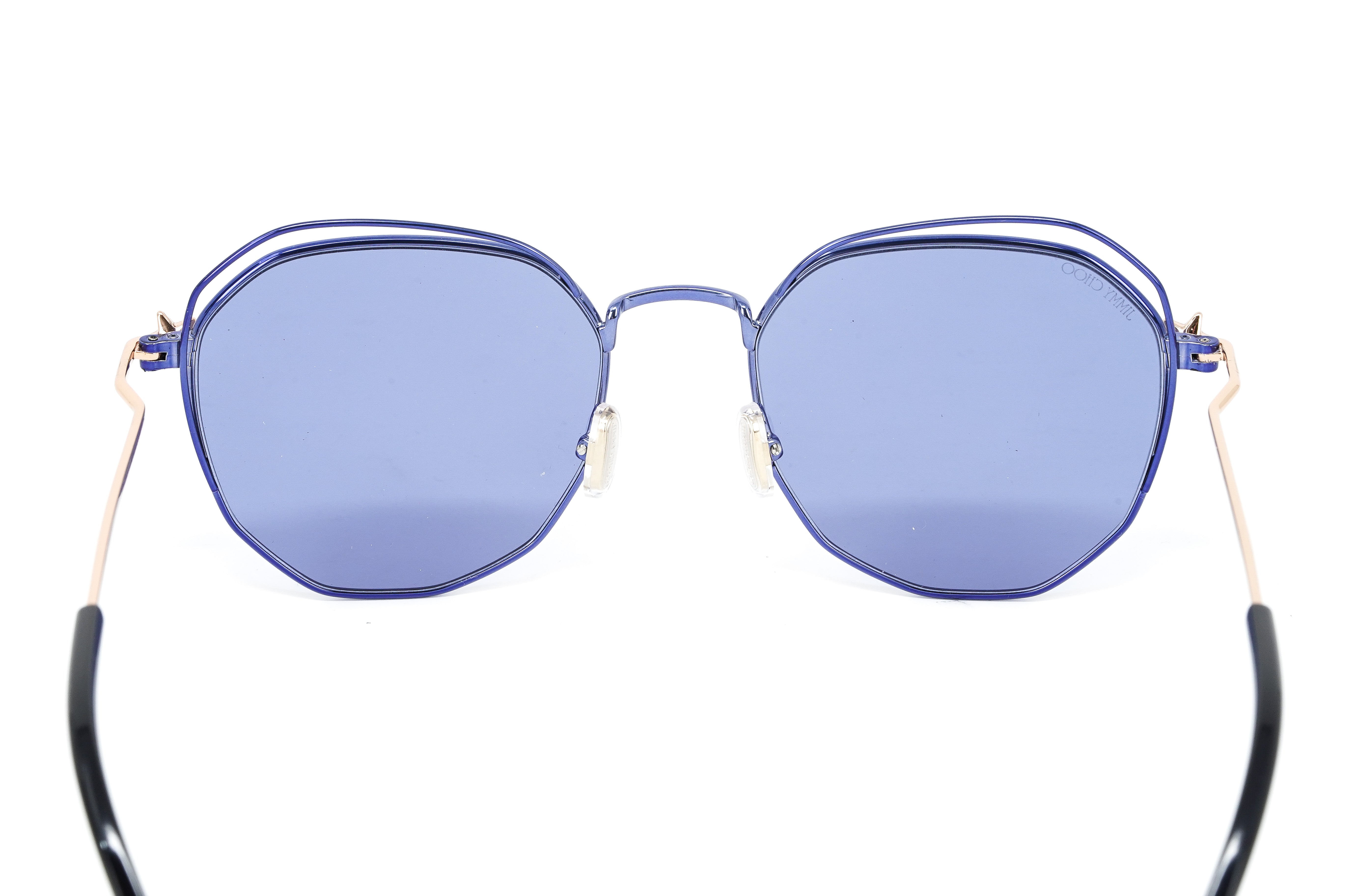 Jimmy Choo Women's Sunglasses Oval Violet FRANNY/S B3V-GR8 Sunglasses