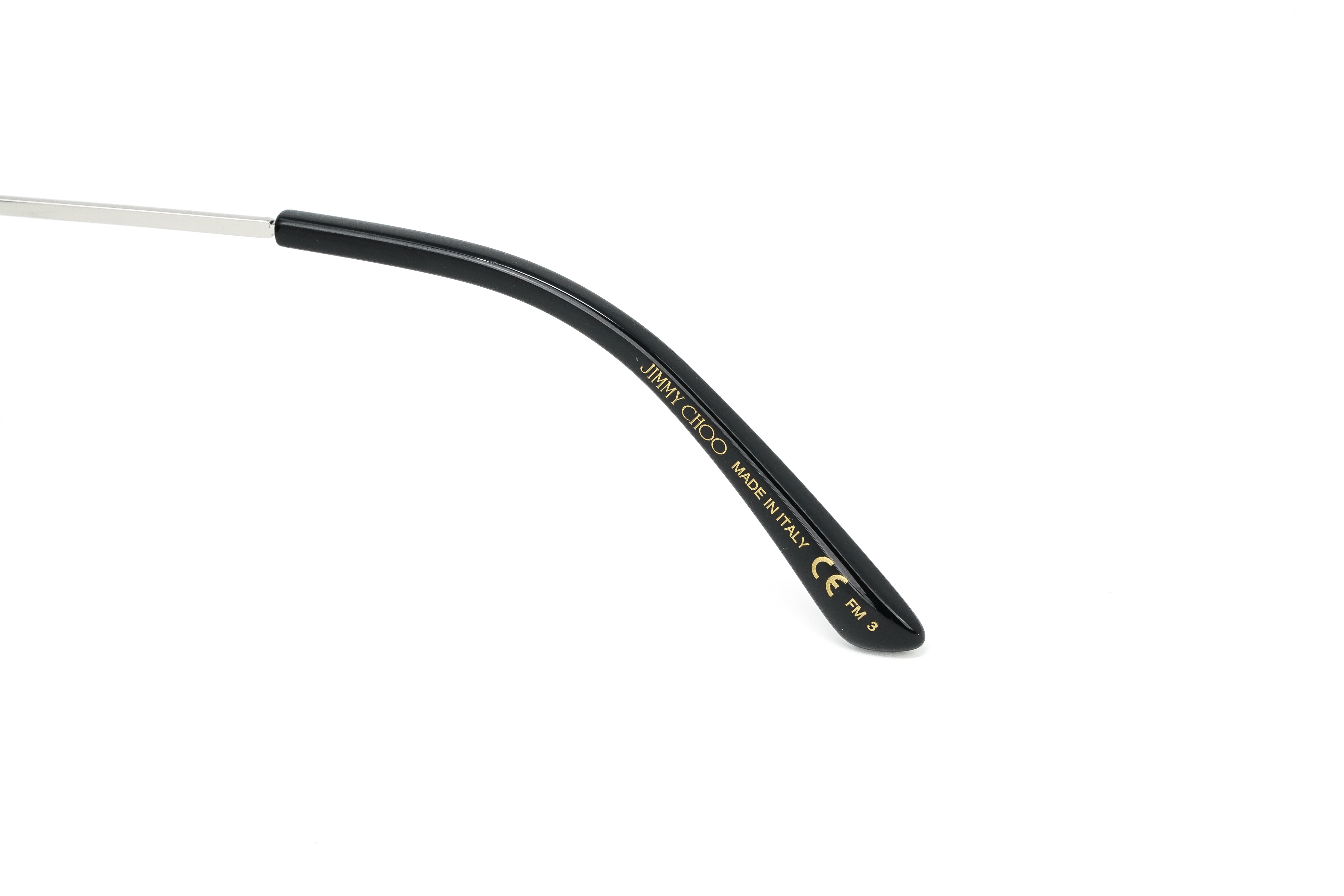 Jimmy Choo Women's Sunglasses Oval Gold/Grey FRANNY/S J5G-GR8 Sunglasses