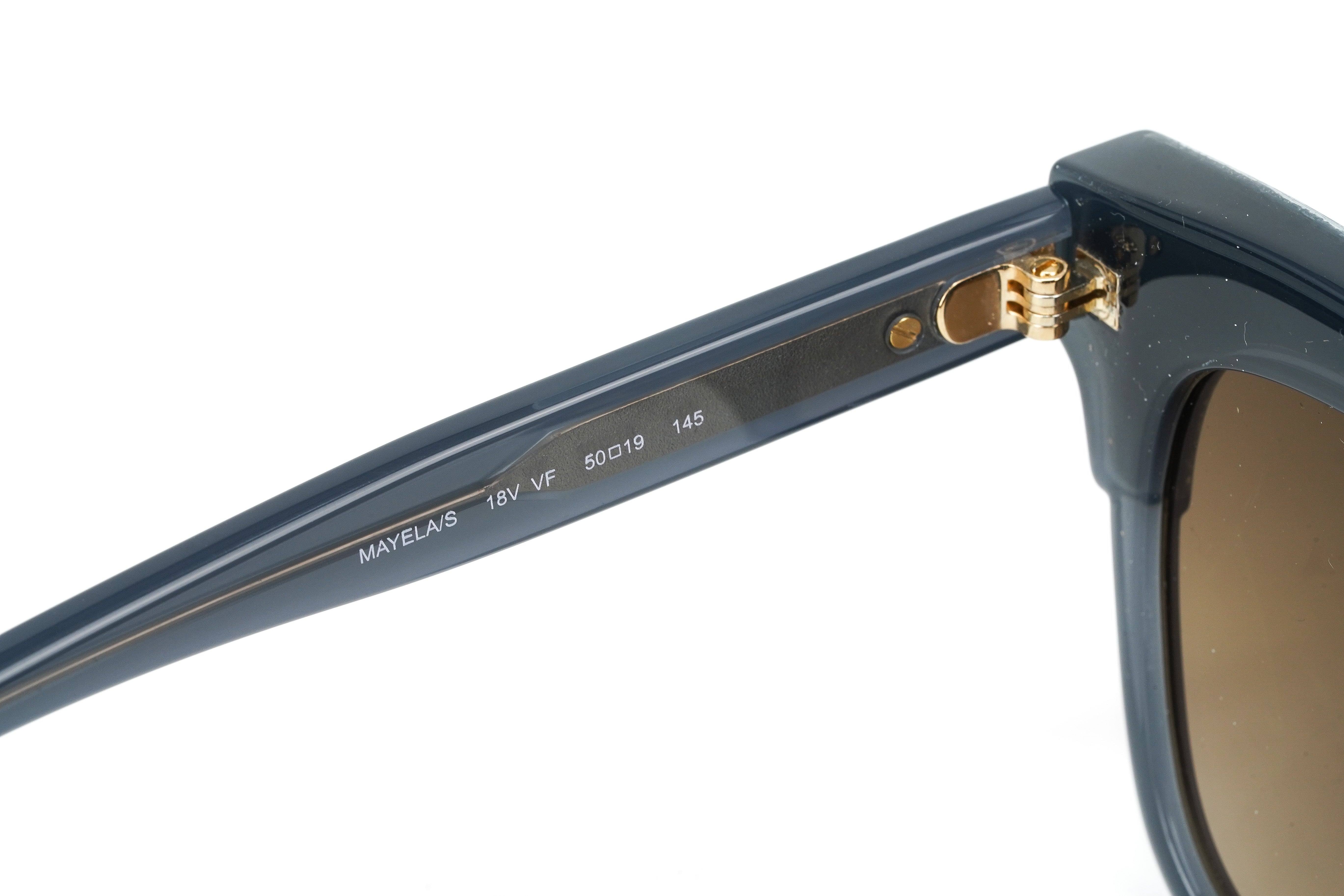 Jimmy Choo Women's Sunglasses Classic Square Grey Glitter MAYELA/S 18V-GR8 Sunglasses