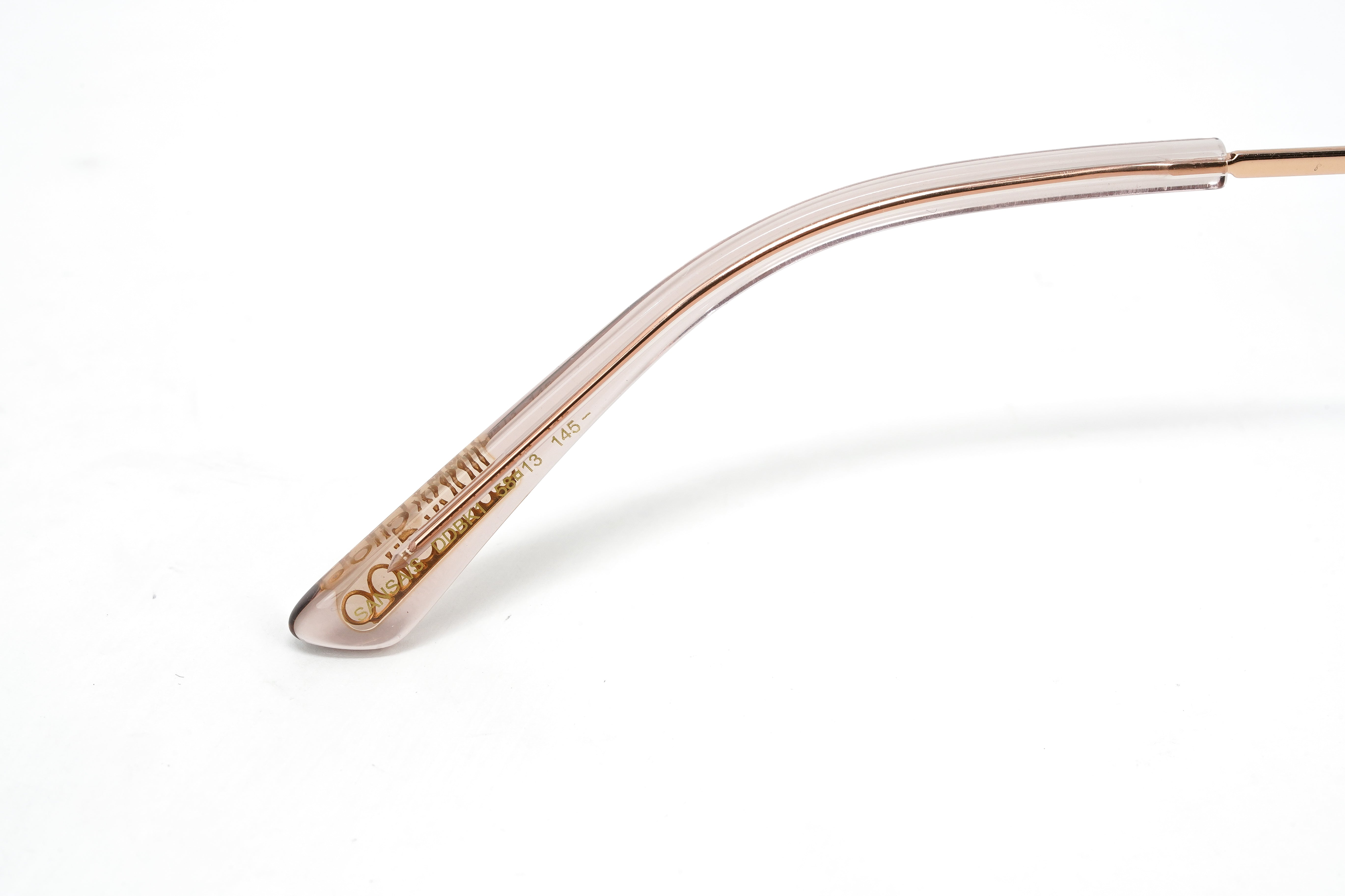 Jimmy Choo Women's Sunglasses Pilot Pink/Rose Gold SANSA/S DDB-GR8 Sunglasses