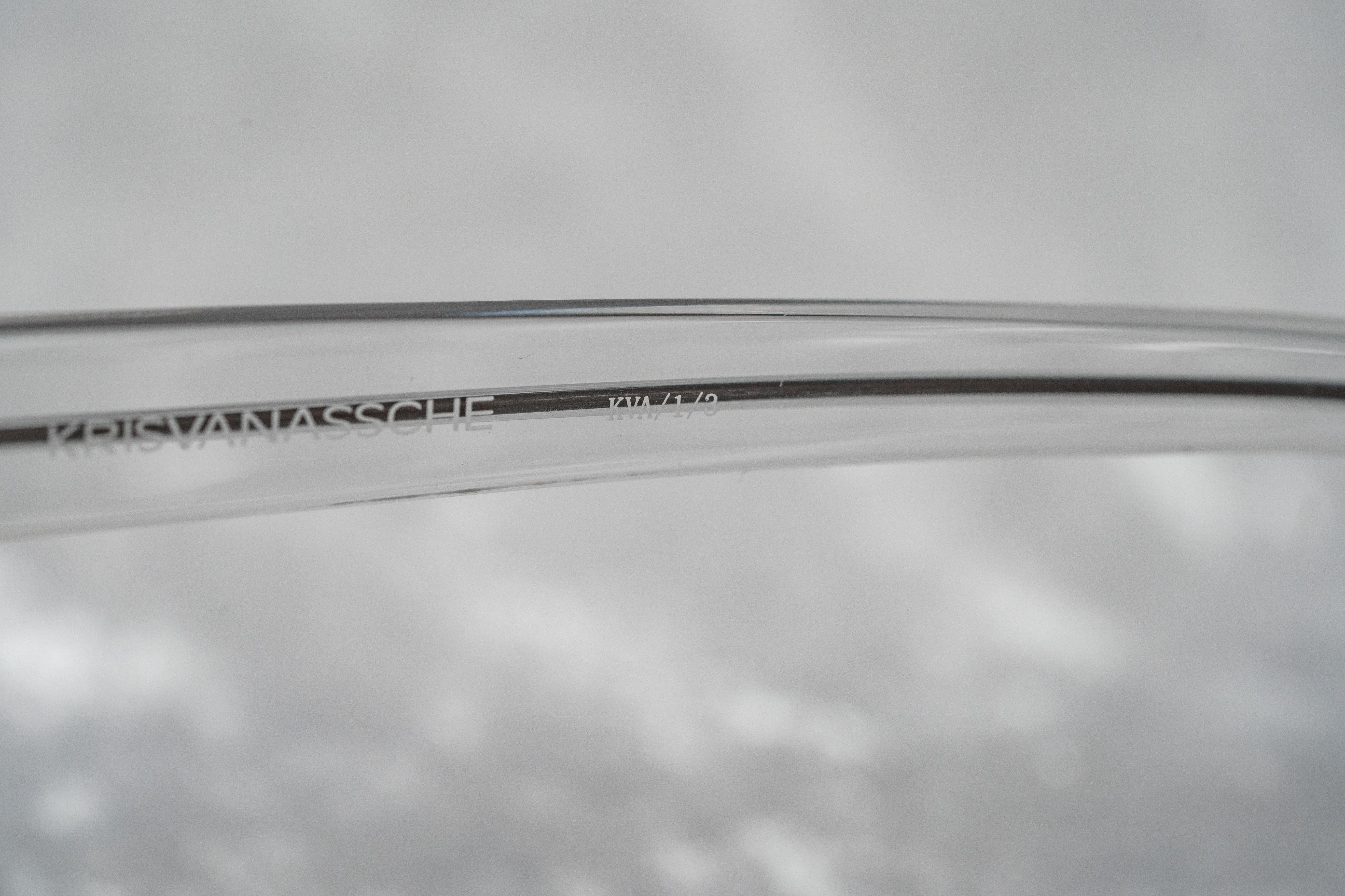 Kris Van Assche Sunglasses Dark Purple Brown and Grey-GR8 Sunglasses