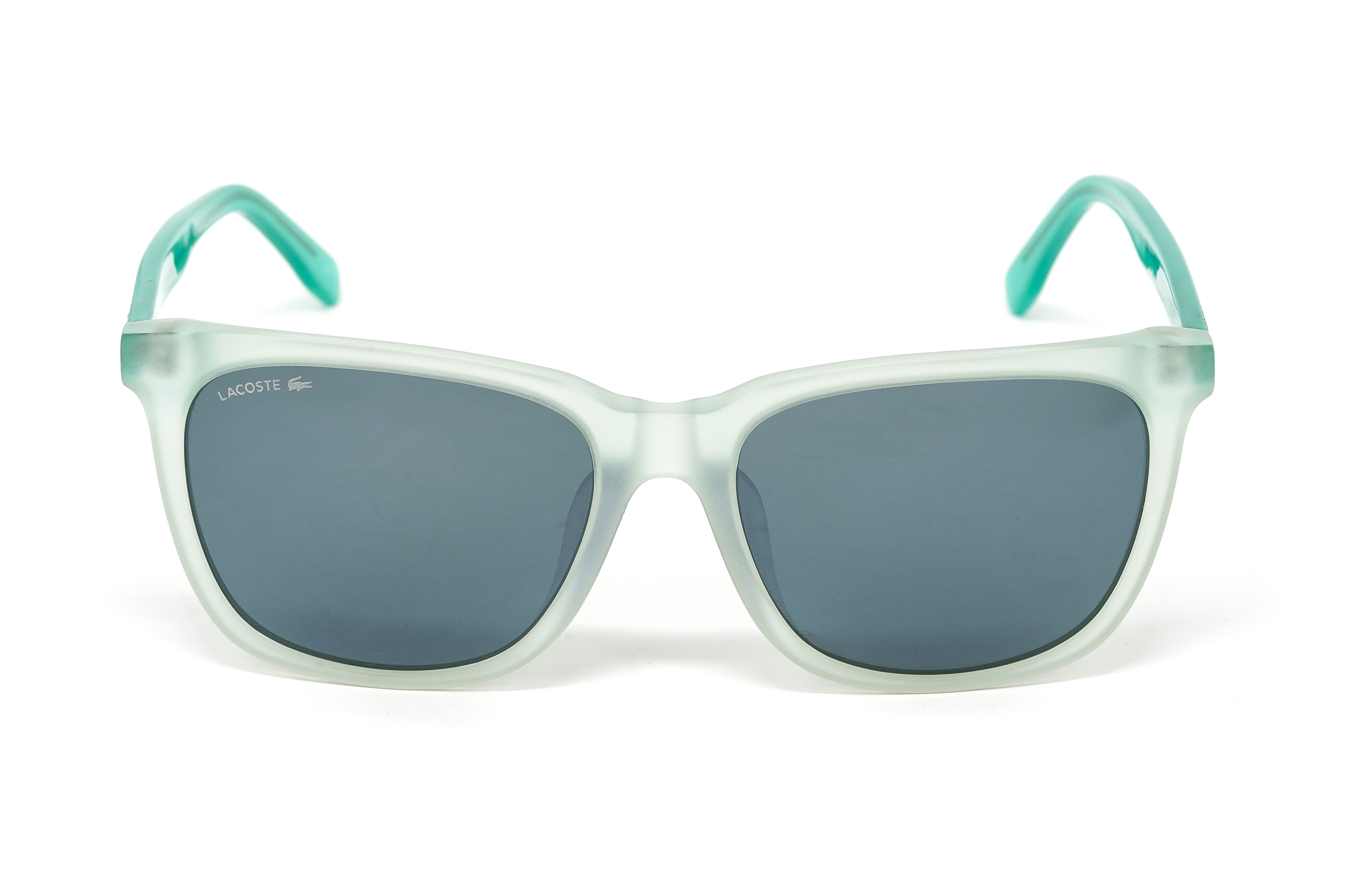 Lacoste Unisex Sunglasses Classic Square Green/Grey L838SA 440-GR8 Sunglasses