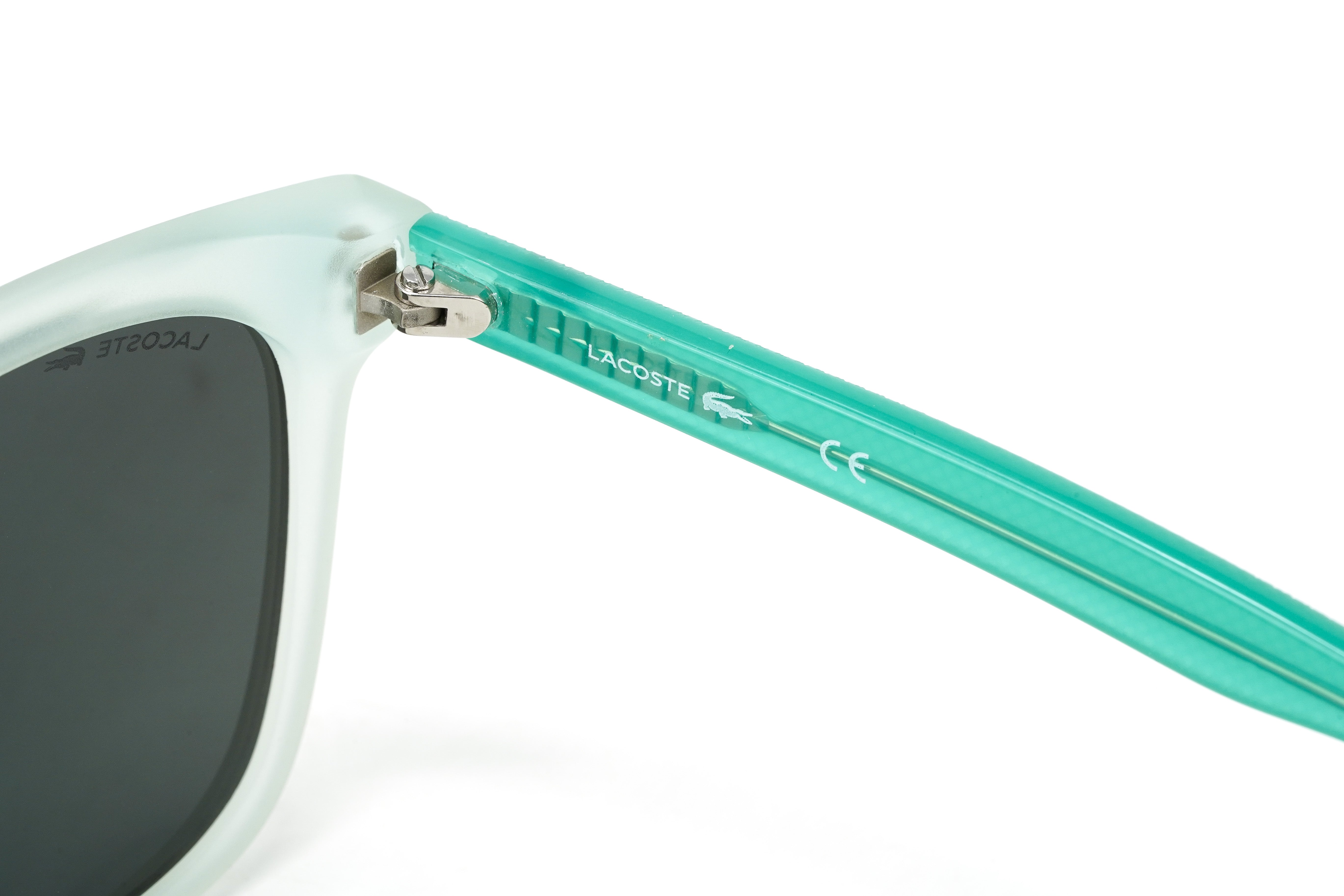 Lacoste Unisex Sunglasses Classic Square Green/Grey L838SA 440-GR8 Sunglasses