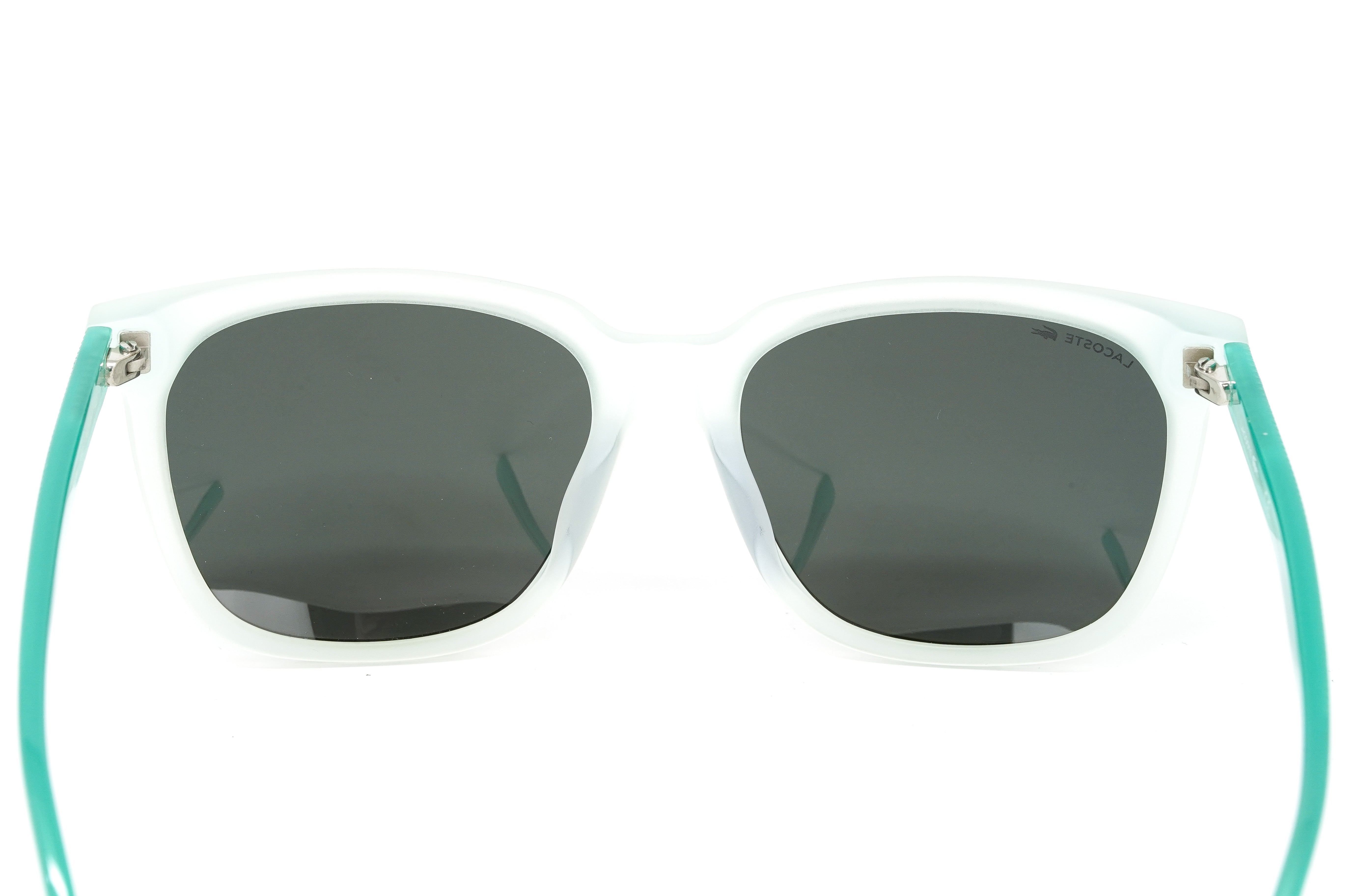 Lacoste Unisex Sunglasses Classic Square Green/Grey L838SA 440-GR8 Sunglasses