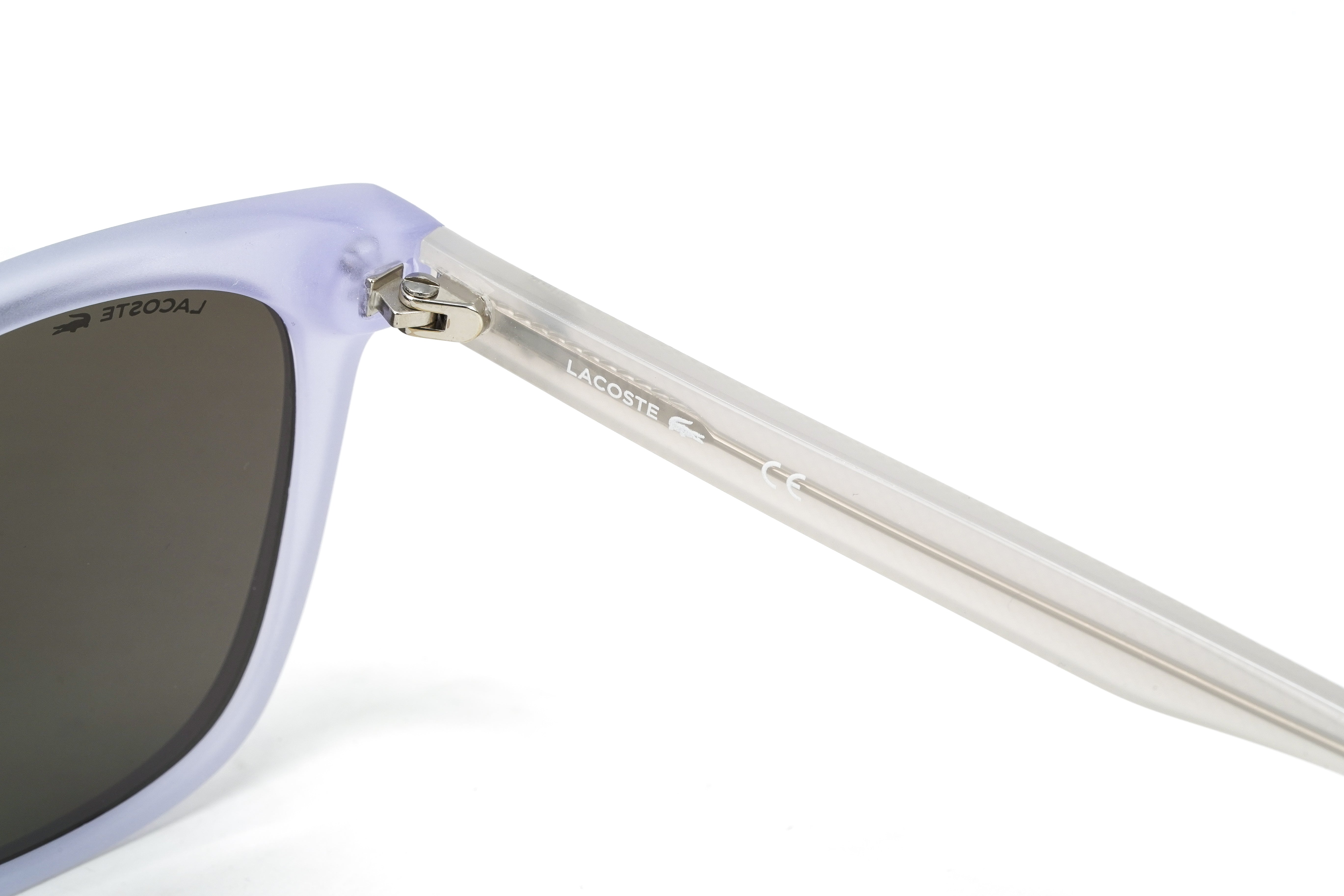 Lacoste Unisex Sunglasses Classic Square Clear/Green L838SA 971-GR8 Sunglasses