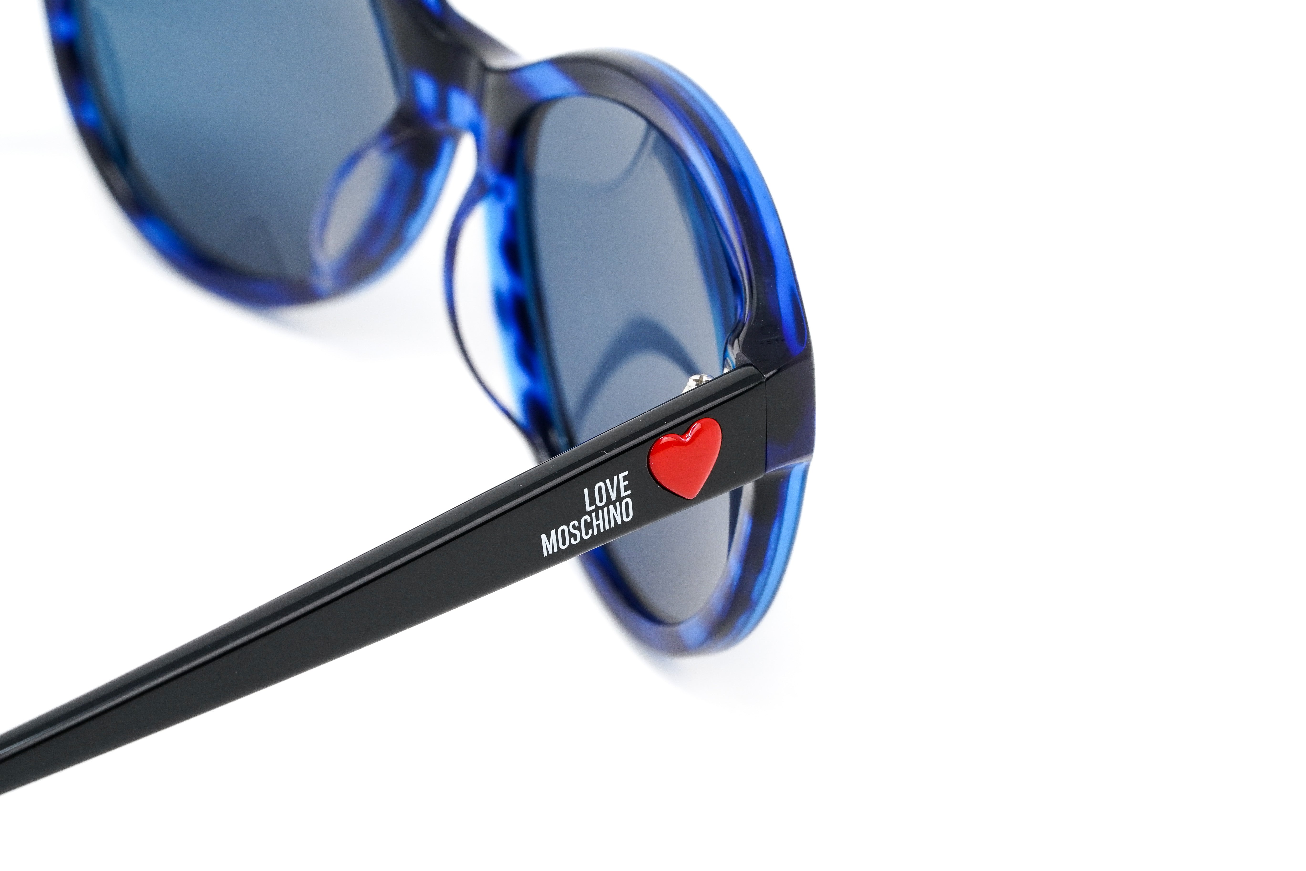 Love Moschino Women's Sunglasses Cat Eye Blue ML51004SA-GR8 Sunglasses