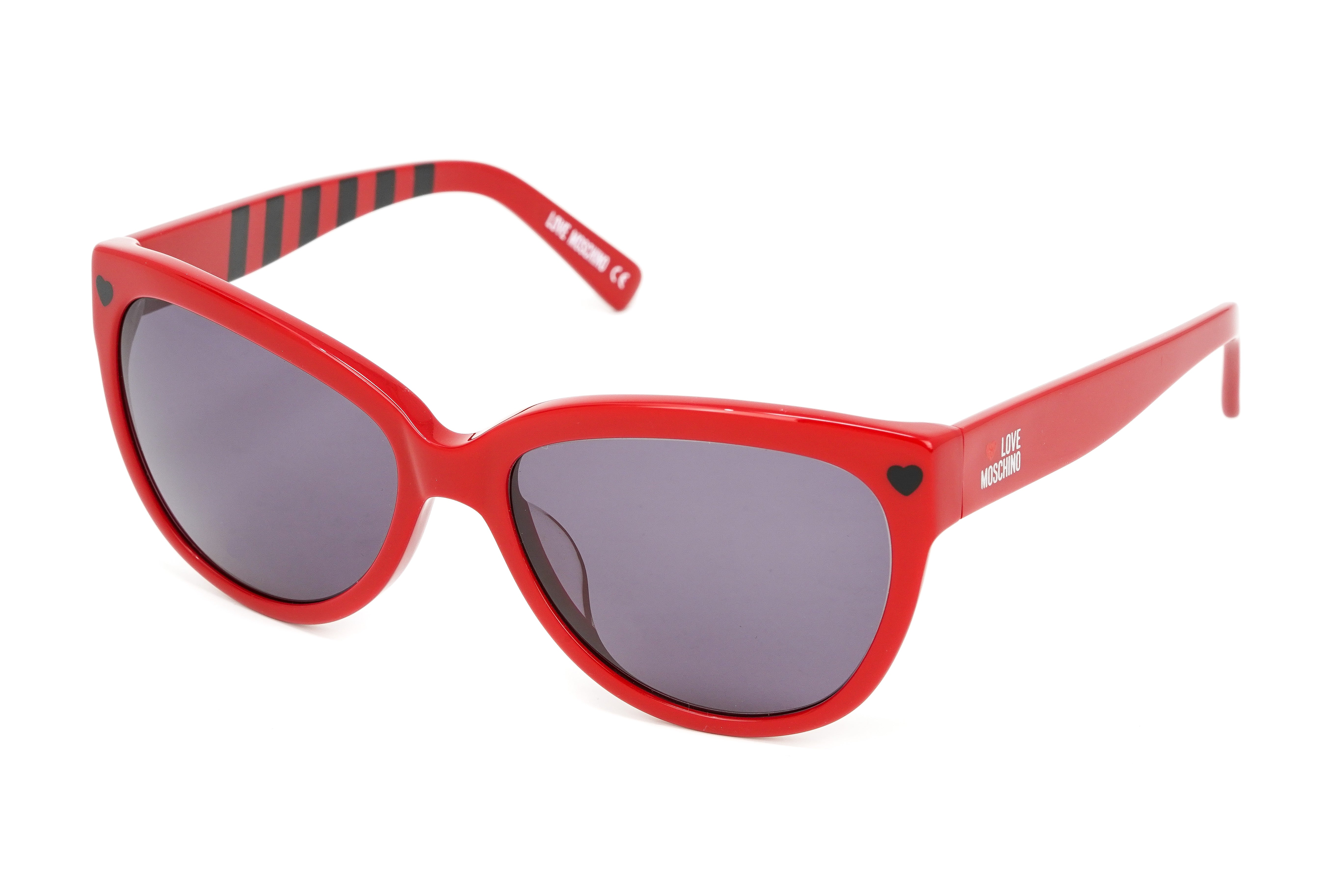 Love Moschino Women's Sunglasses Oversized Cat Eye Red ML532S04SA-GR8 Sunglasses