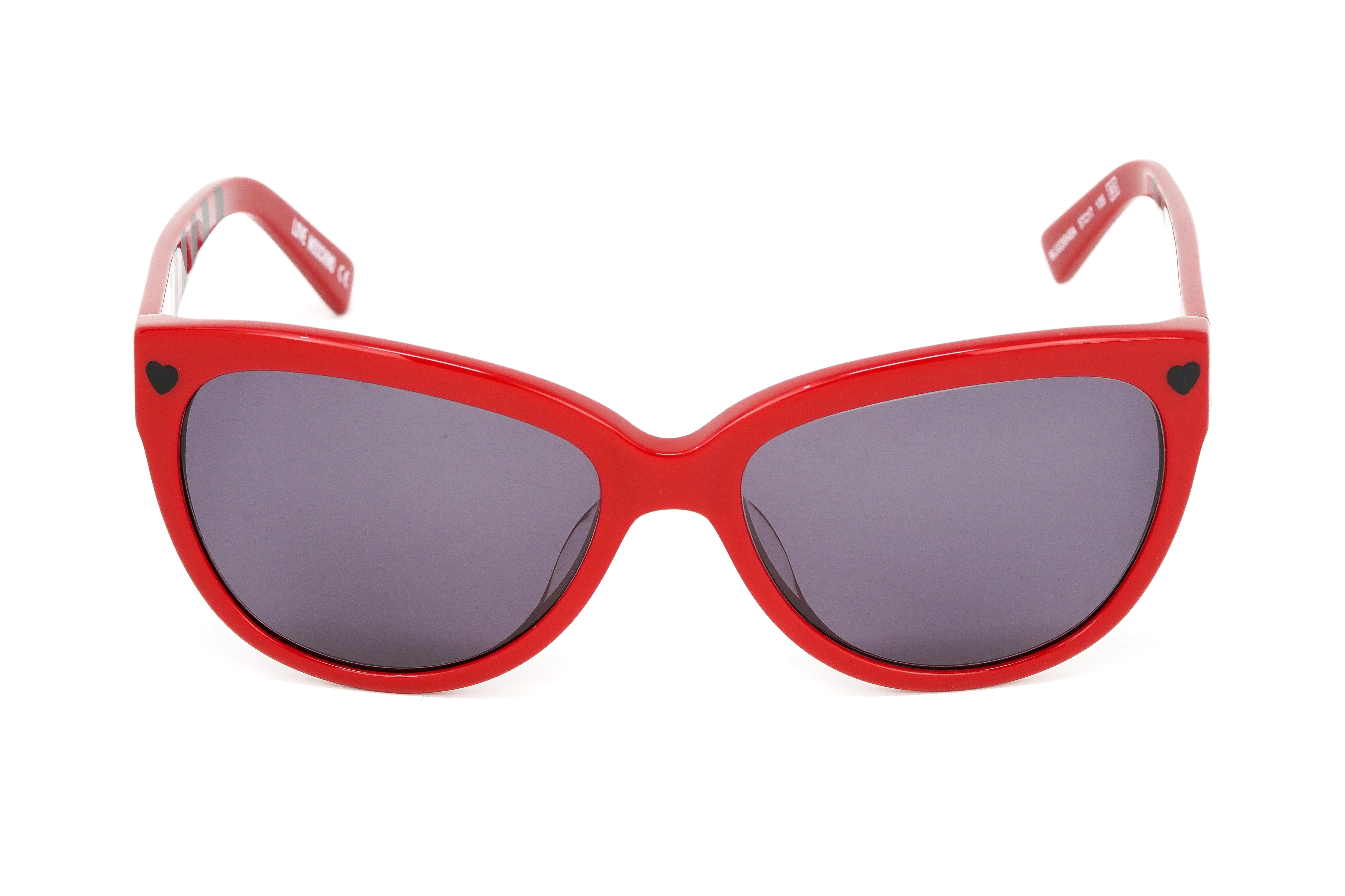 Love Moschino Women's Sunglasses Oversized Cat Eye Red ML532S04SA-GR8 Sunglasses