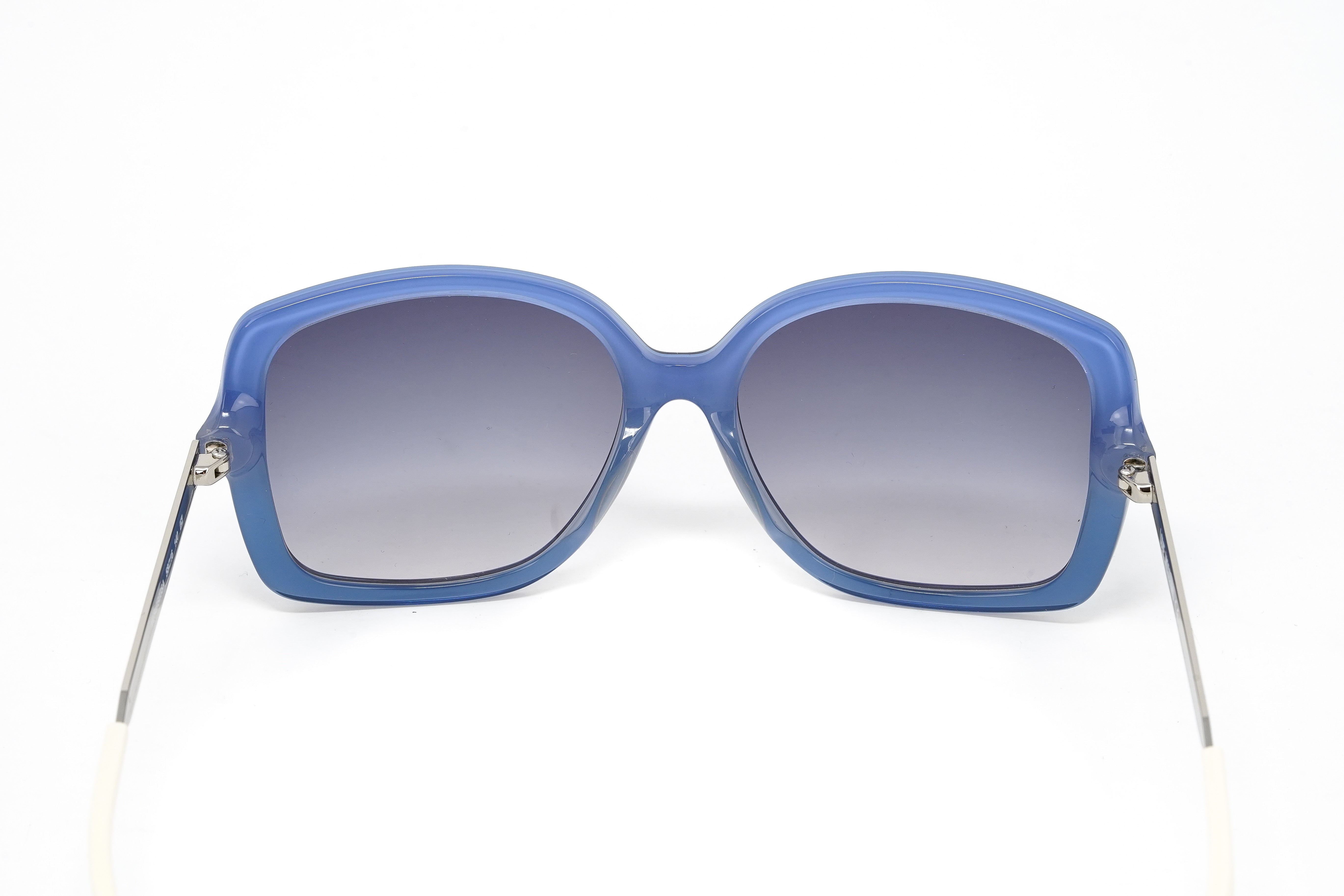 Love Moschino Women's Sunglasses Butterfly Blue ML549S03SA-GR8 Sunglasses