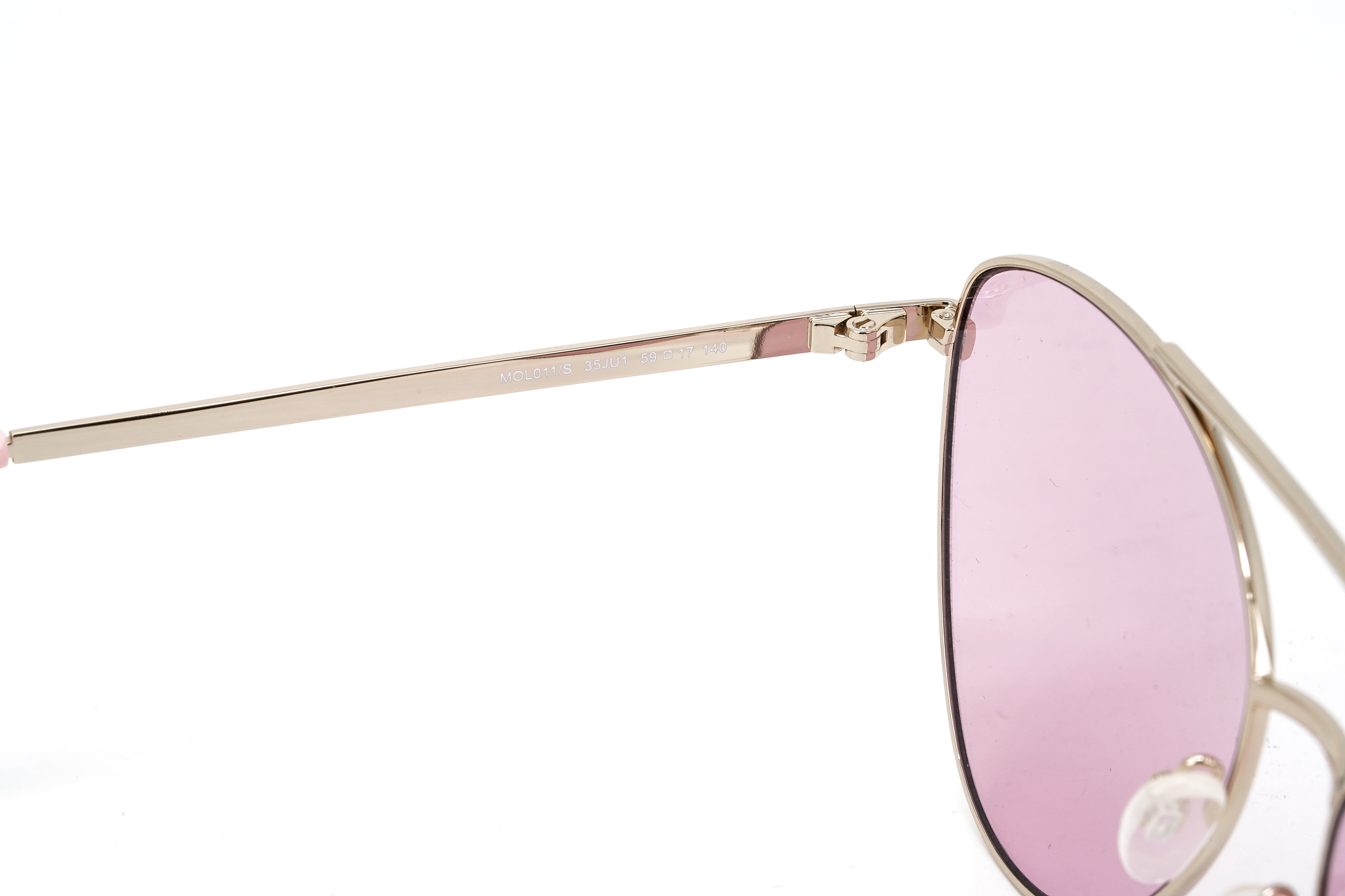 Love Moschino Women's Sunglasses Pilot Pink MOL011/S 35JU1-GR8 Sunglasses