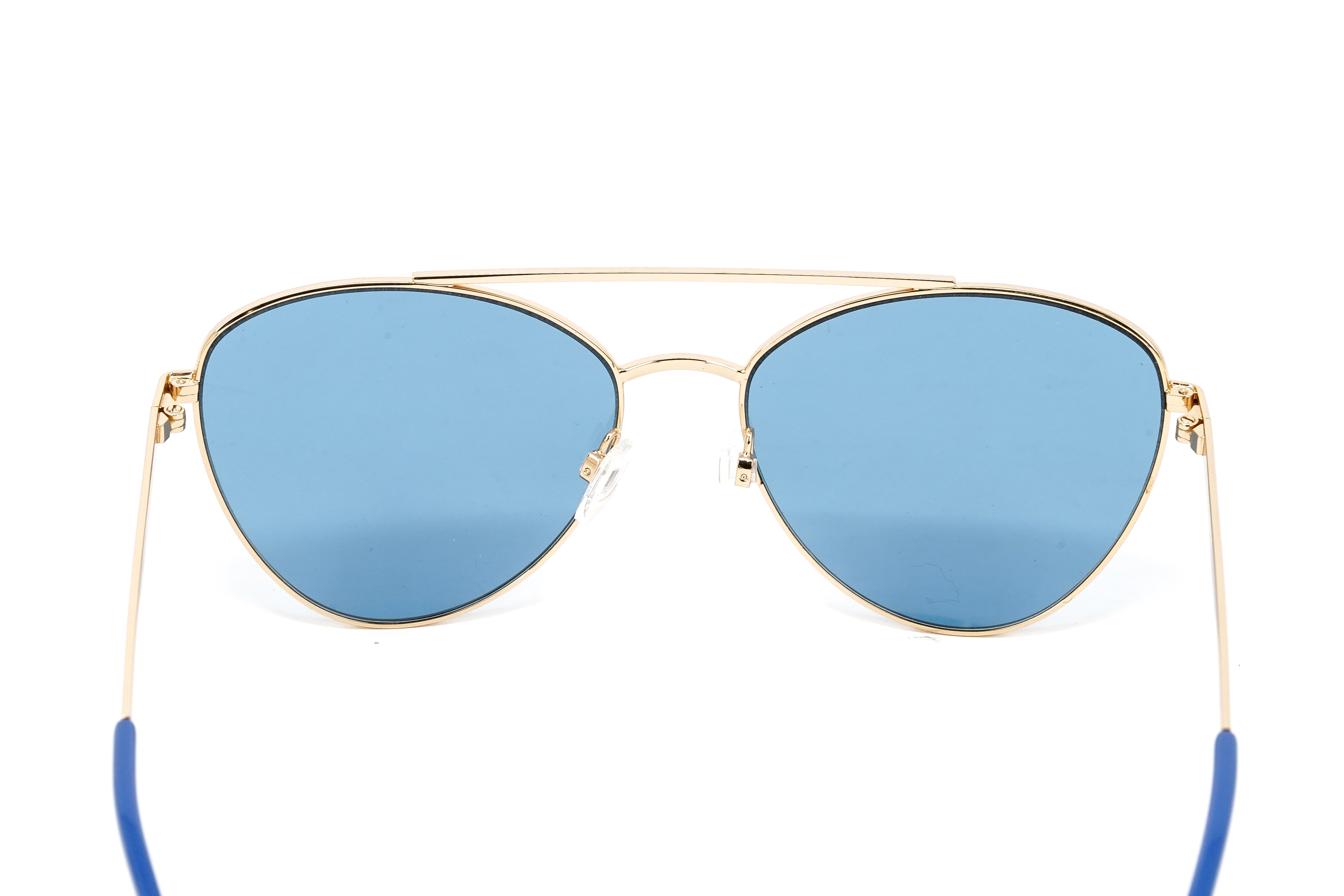 Love Moschino Women's Sunglasses Pilot Blue MOL011/S MVU/KU-GR8 Sunglasses