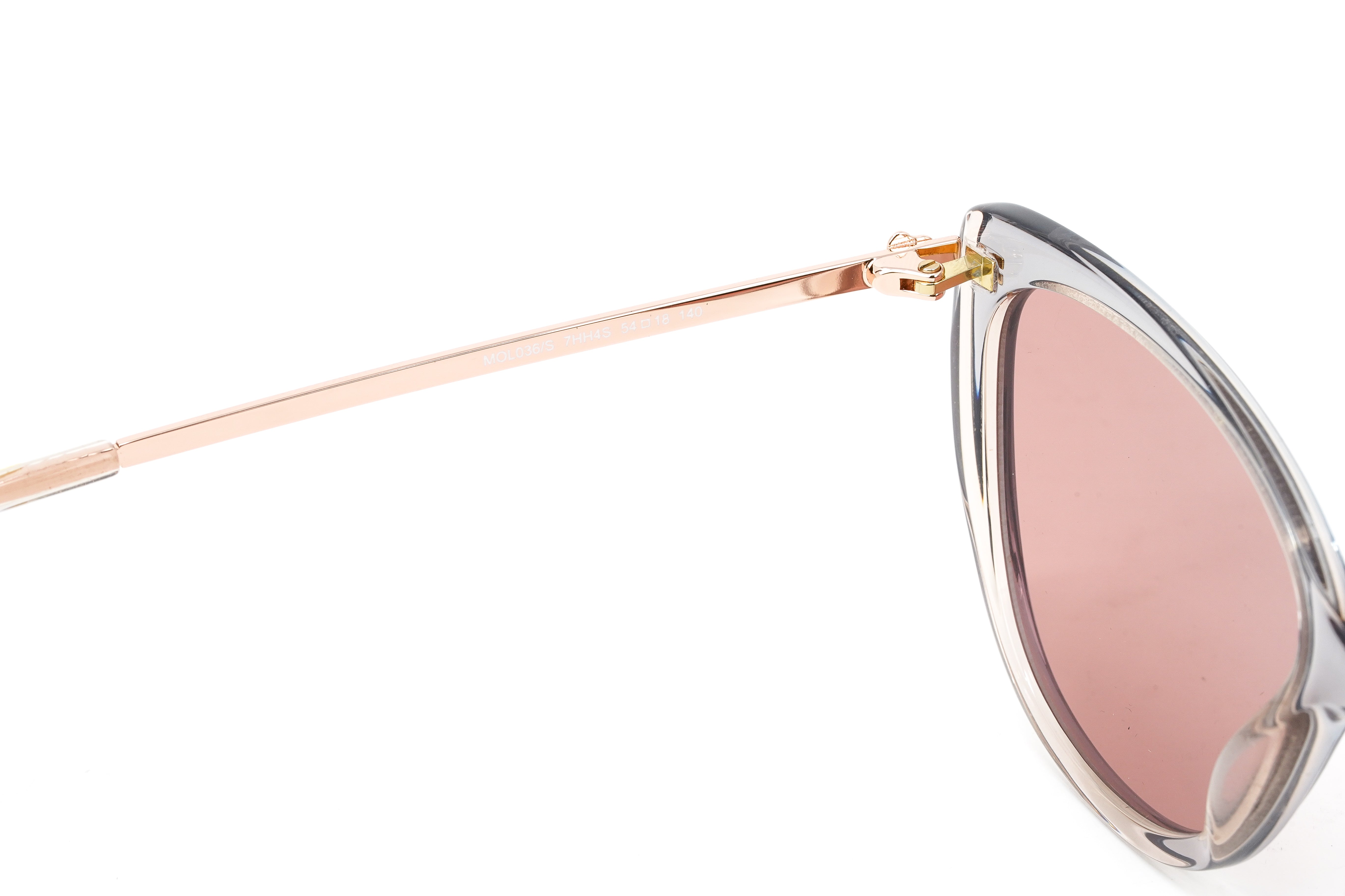 Love Moschino Women's Sunglasses Cat Eye Beige MOL036/S 7HH/4S-GR8 Sunglasses