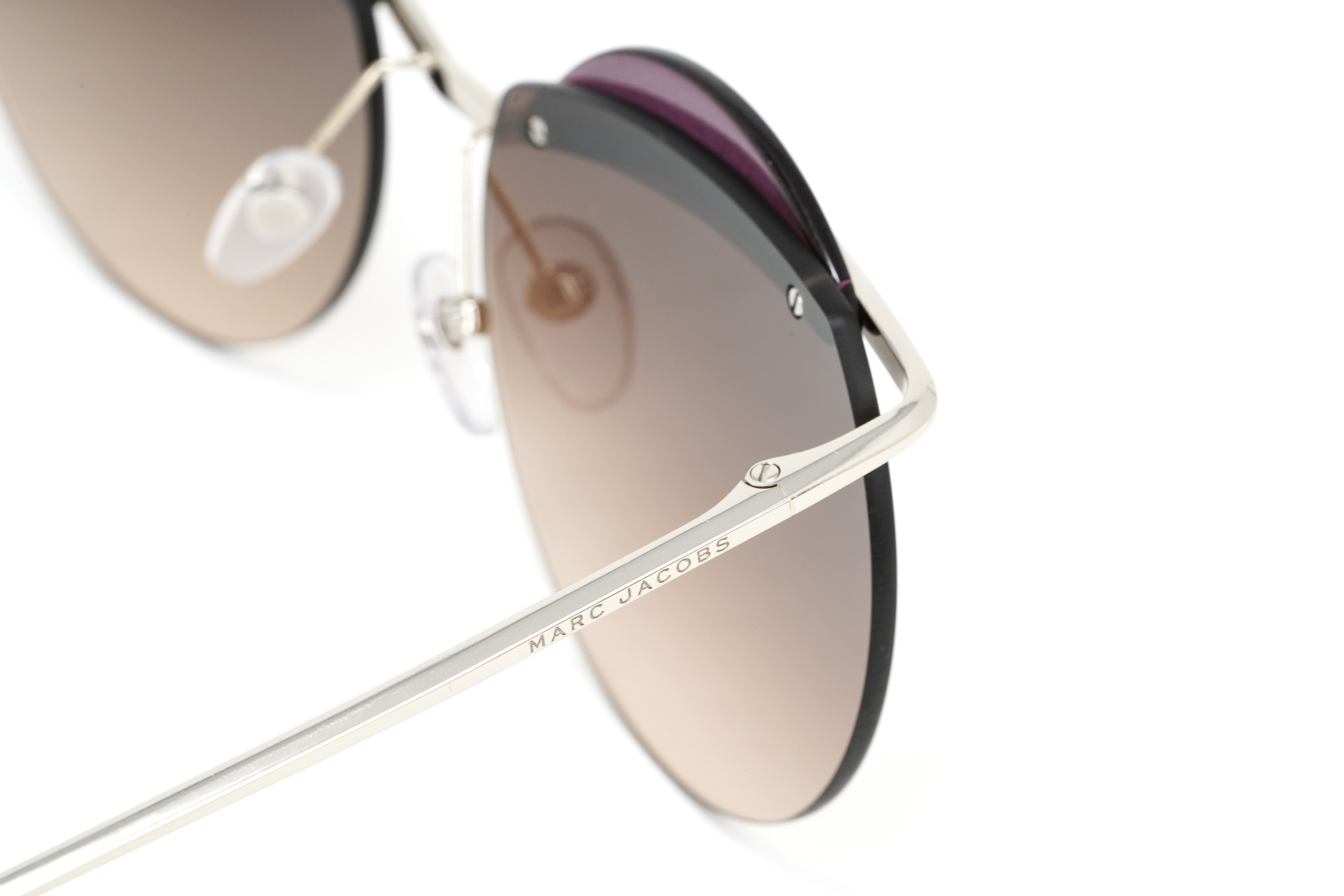 Marc Jacobs Women's Round Sunglasses Brown MARC 102/S 3YG-GR8 Sunglasses