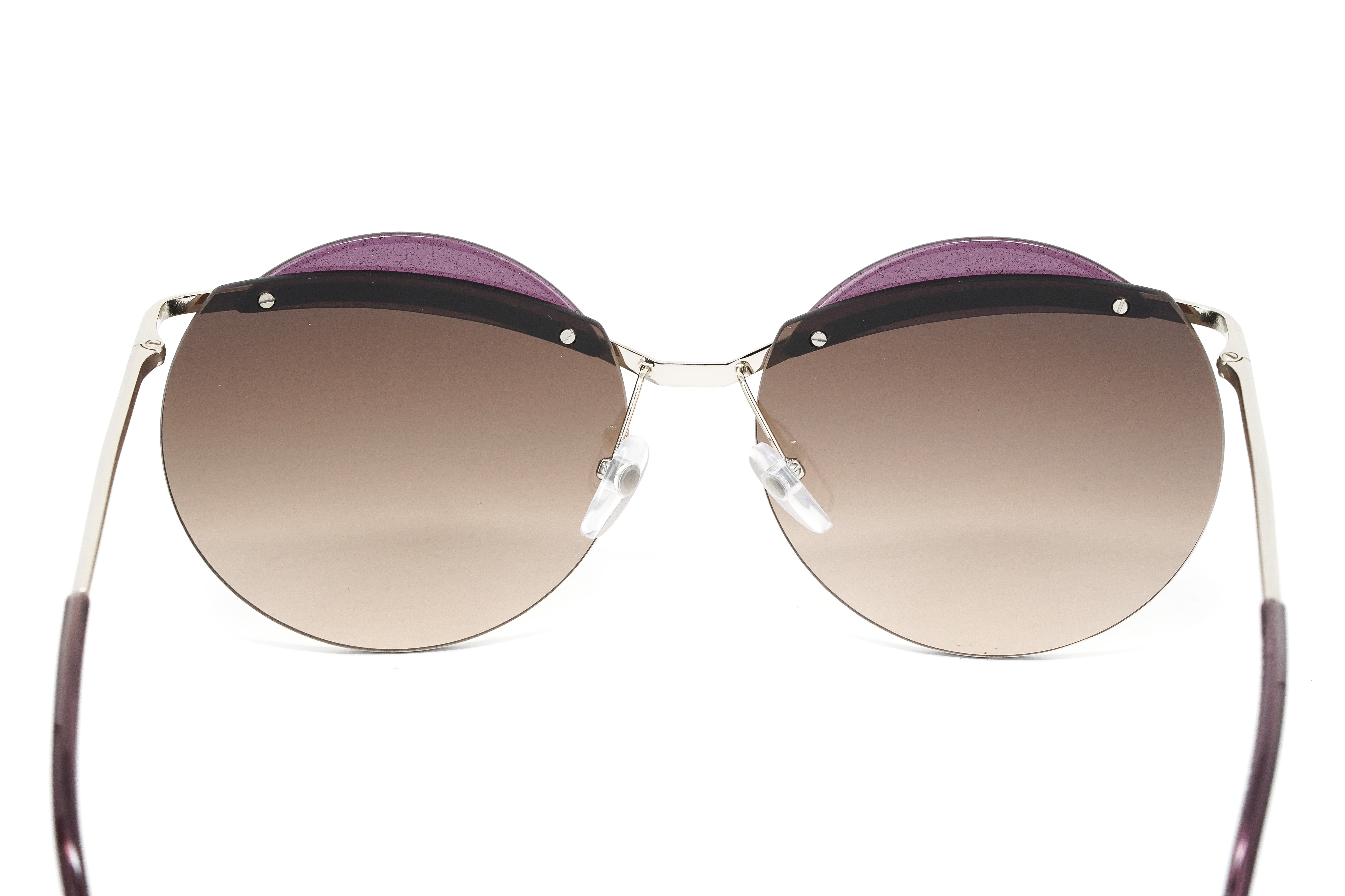 Marc Jacobs Women's Round Sunglasses Brown MARC 102/S 3YG-GR8 Sunglasses