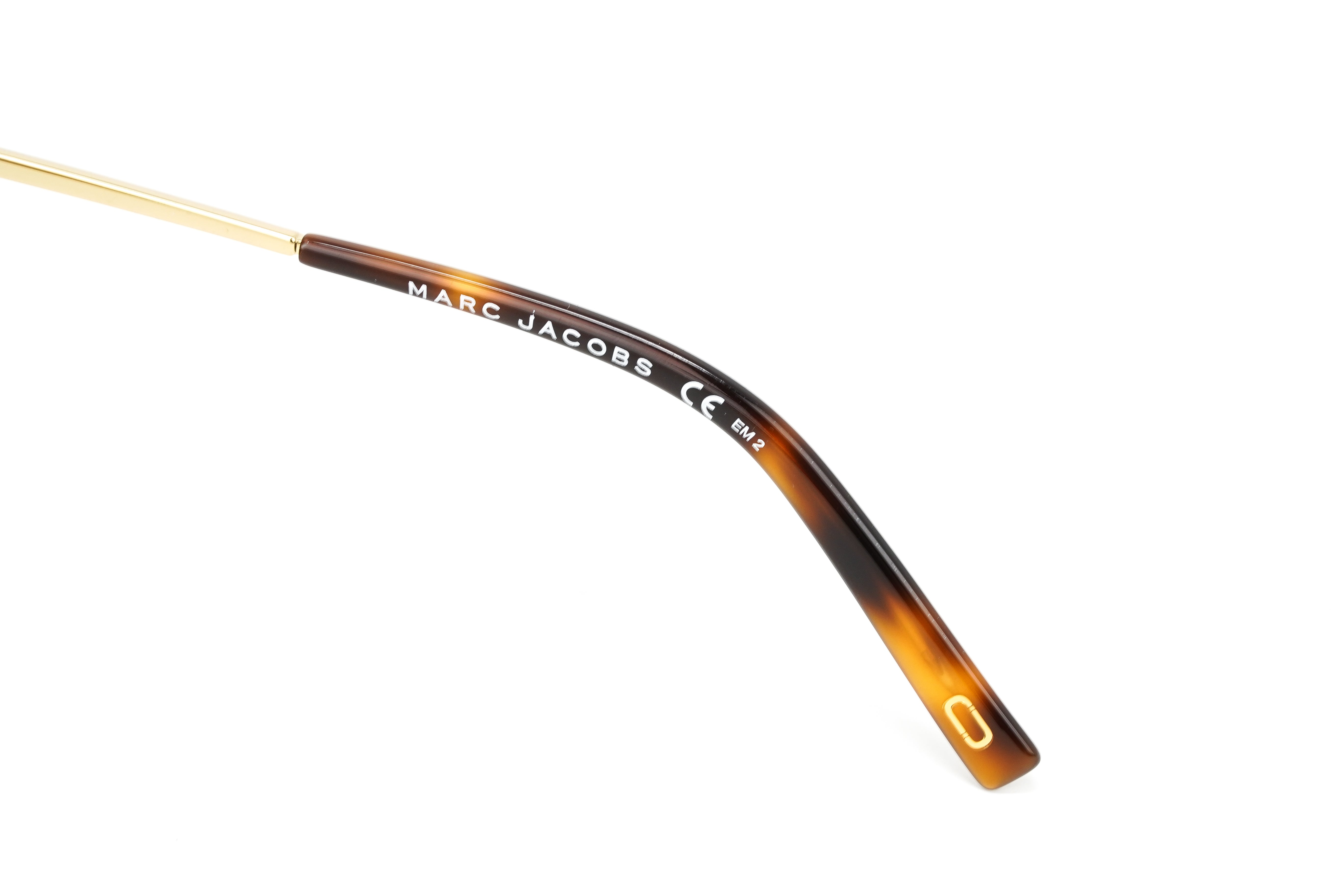 Marc Jacobs Women's Gold Round Sunglasses Brown Tortoise MARC 102/S J5G-GR8 Sunglasses