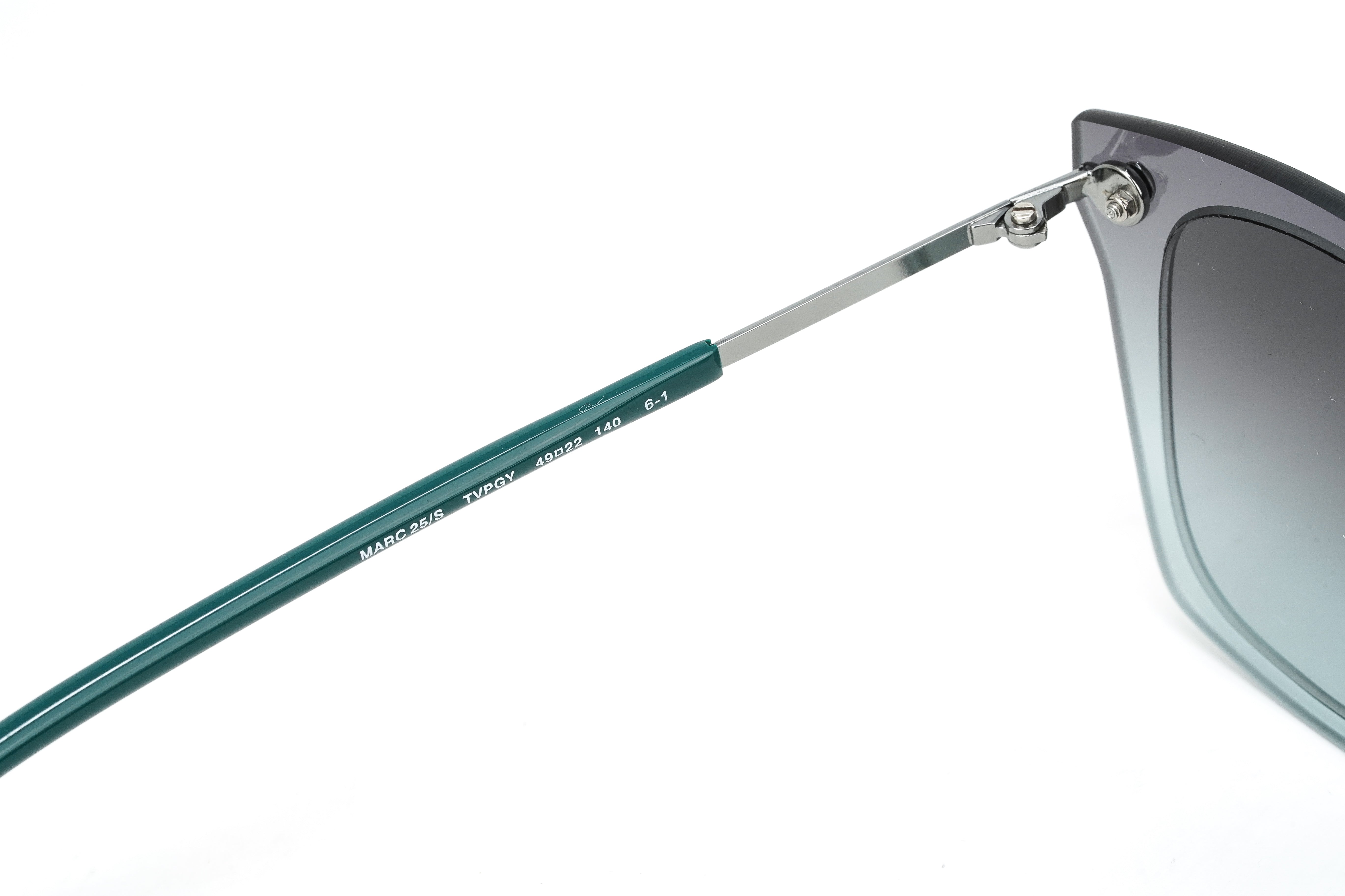 Marc Jacobs Unisex Square Sunglasses Gradient Grey MARC 25/S TVP-GR8 Sunglasses