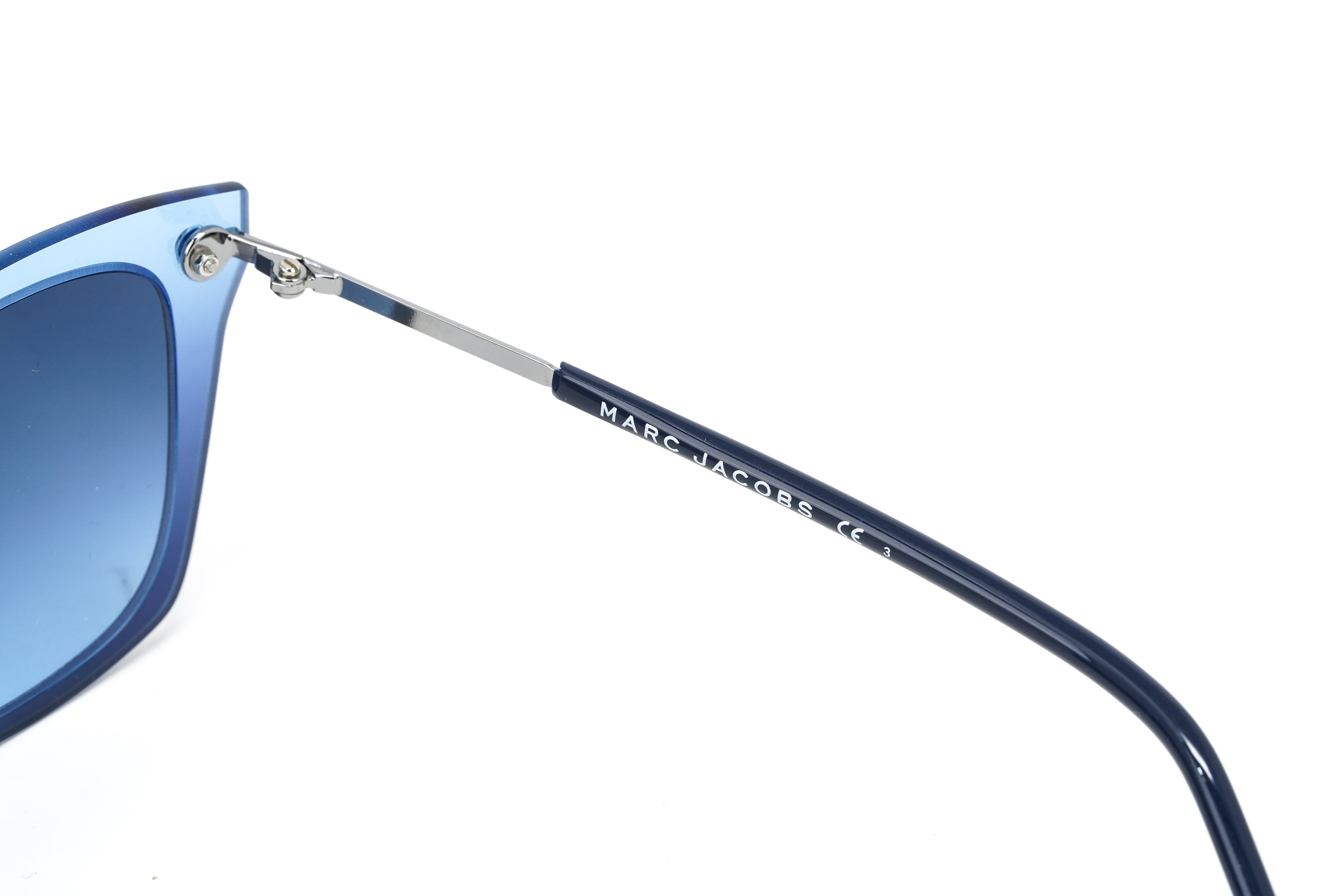 Marc Jacobs Unisex Square Sunglasses Blue on Blue MARC 25/S TVN-GR8 Sunglasses