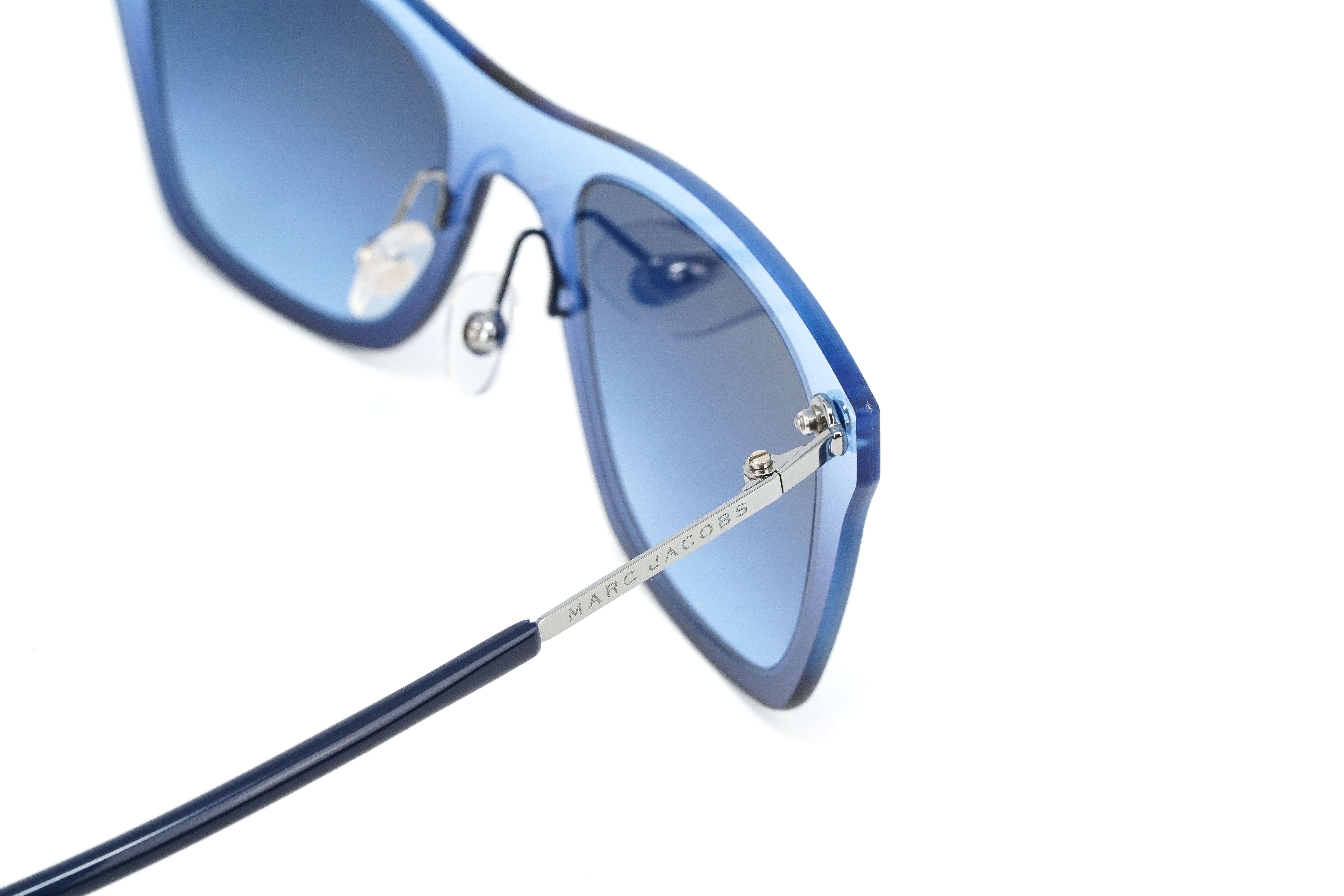 Marc Jacobs Unisex Square Sunglasses Blue on Blue MARC 25/S TVN-GR8 Sunglasses