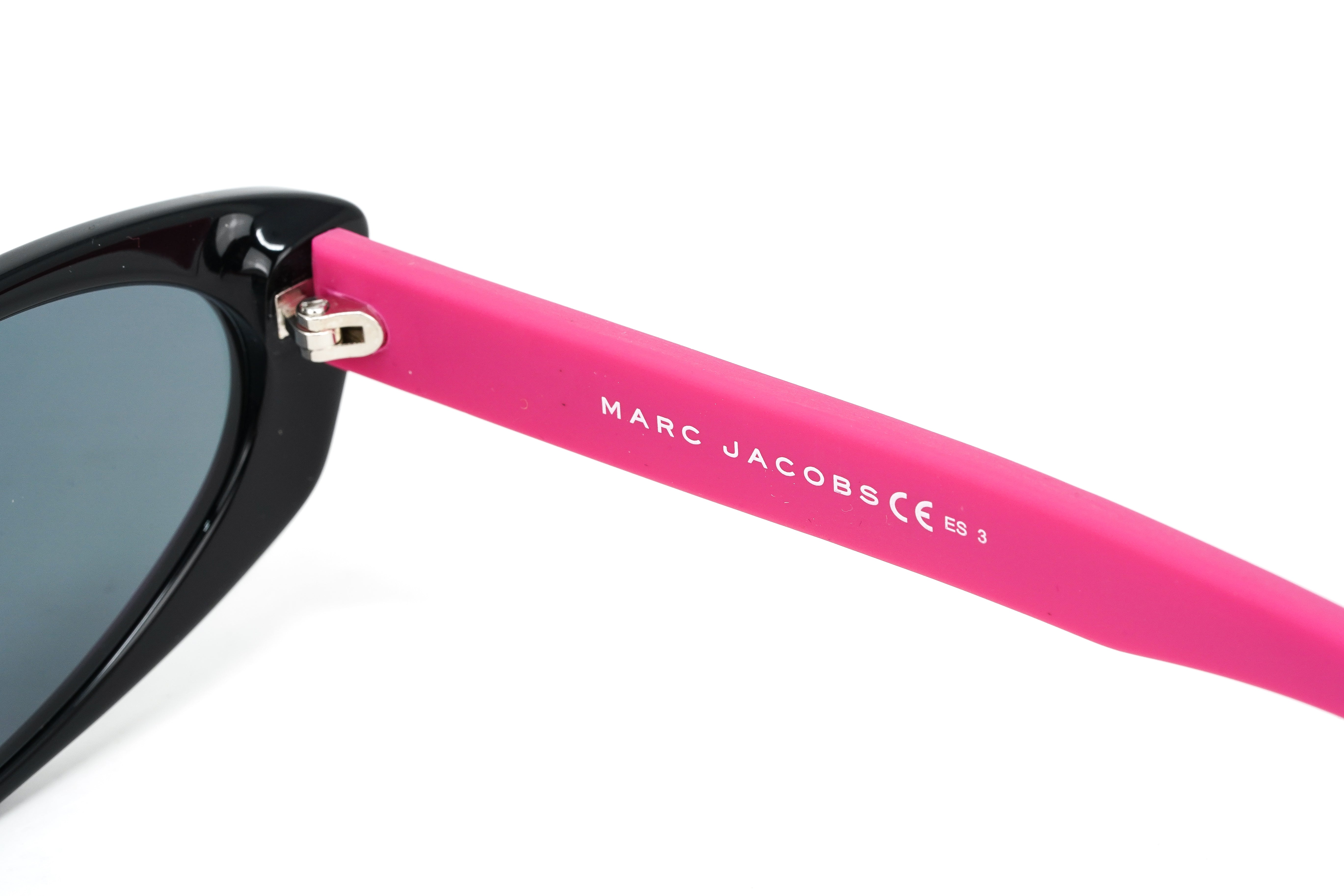 Marc Jacobs Women's Sunglasses Angular Black Pink MARC 356/S MU1-GR8 Sunglasses