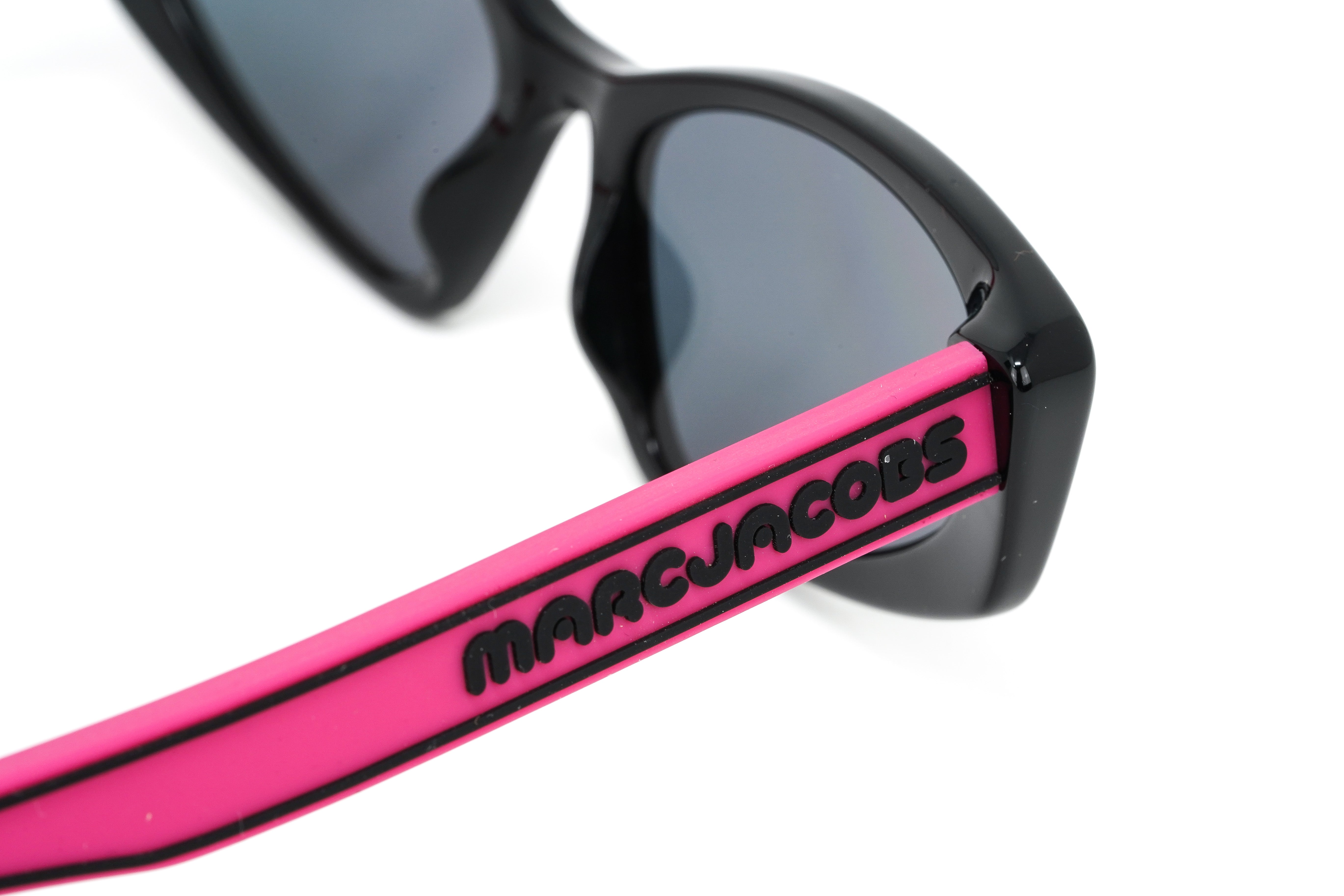 Marc Jacobs Women's Sunglasses Angular Black Pink MARC 356/S MU1-GR8 Sunglasses