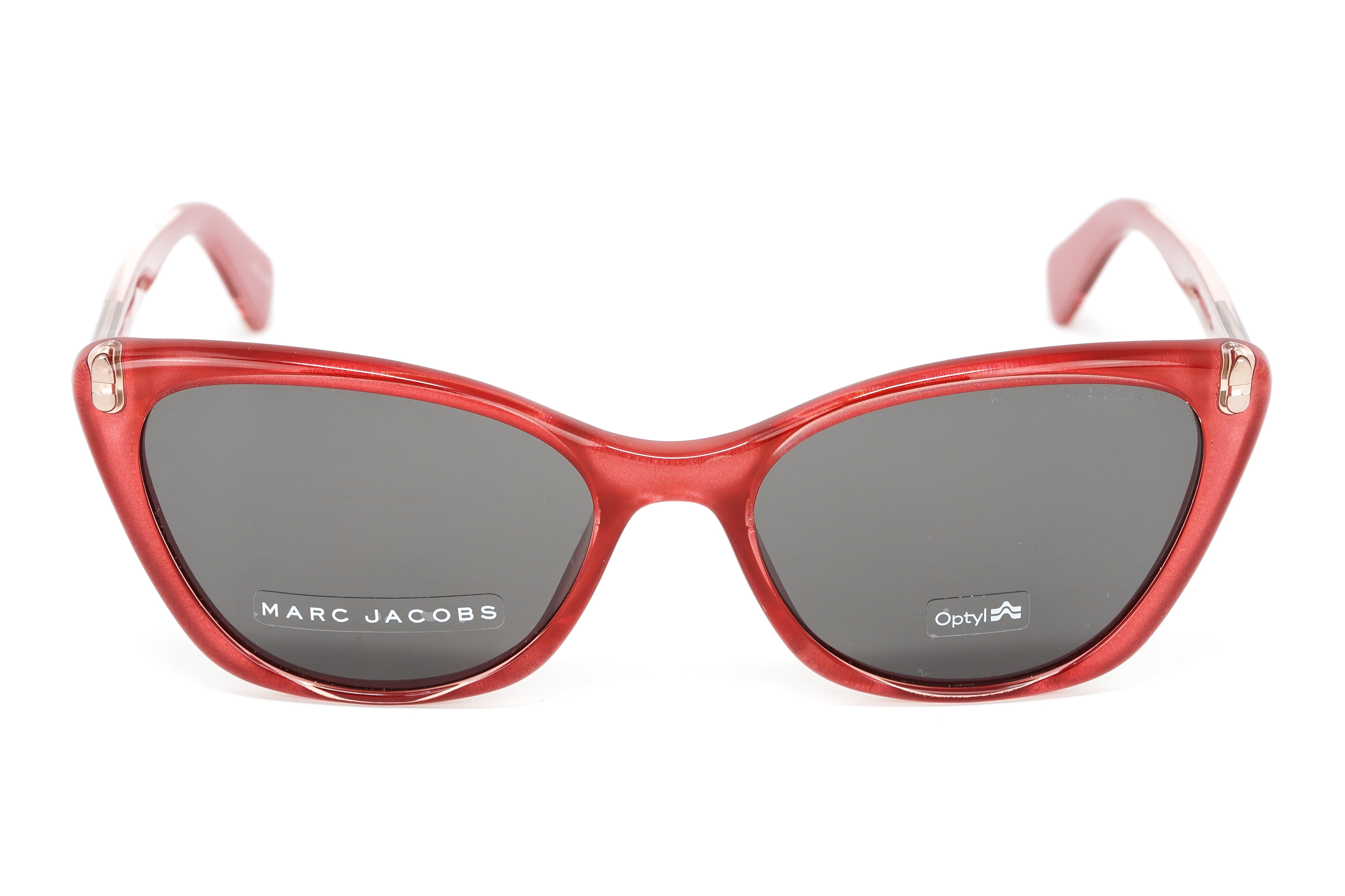 Marc Jacobs Women's Sunglasses Cat Eye Red MARC 362/S 8CQ-GR8 Sunglasses
