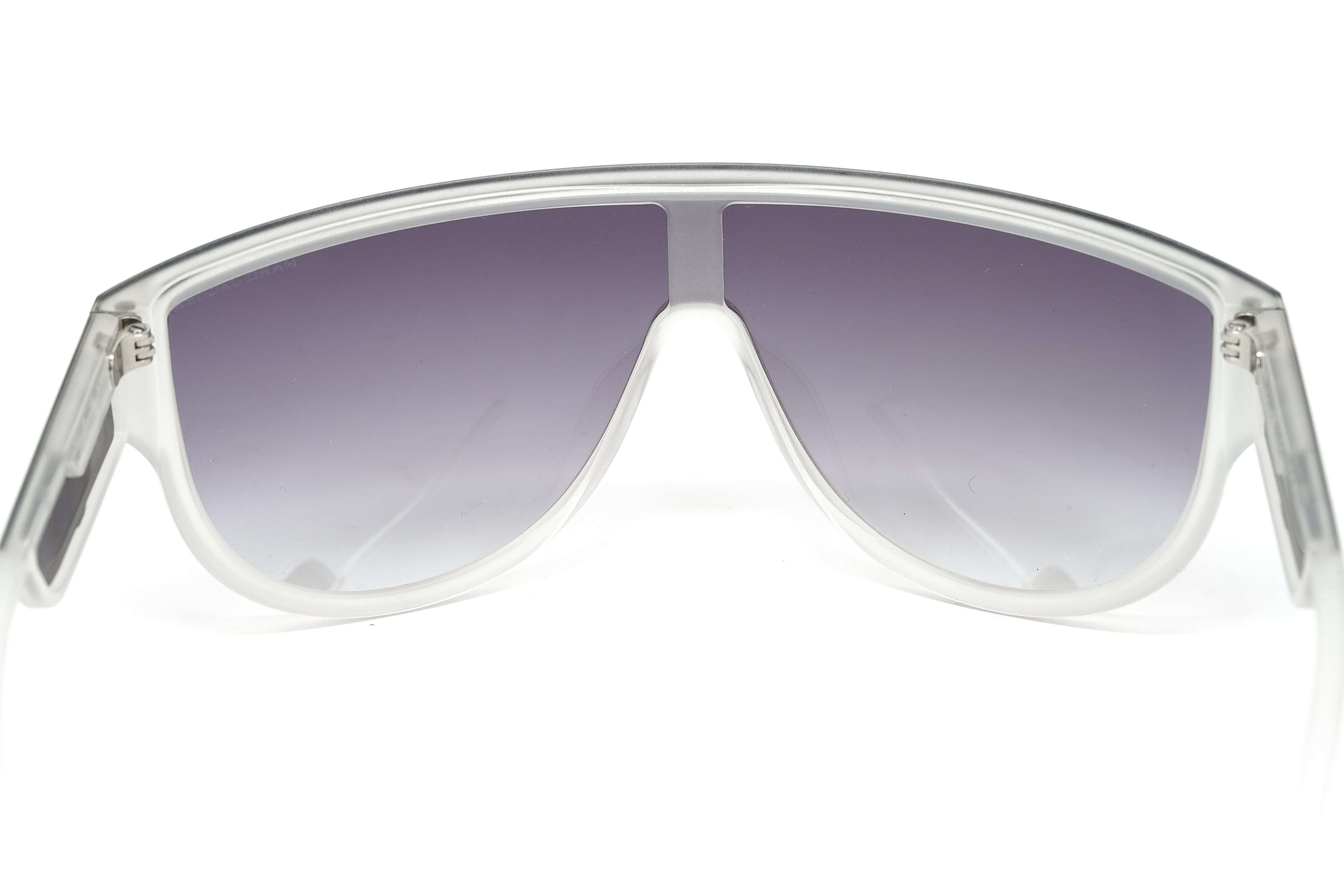 Marc Jacobs Women's Sunglasses Wraparound Shield Silver MARC 410/S 2M4-GR8 Sunglasses
