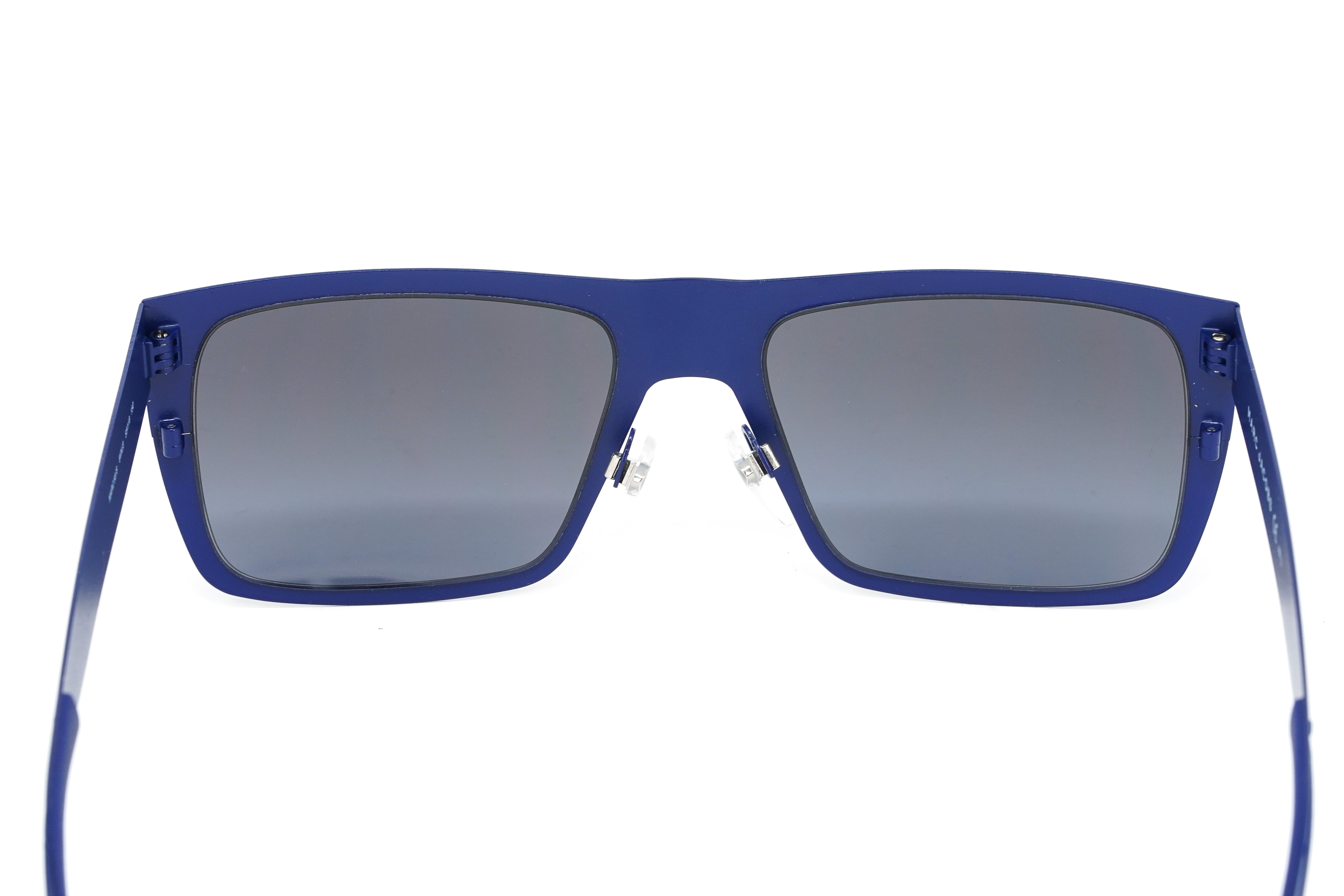 Marc Jacobs Men's Rectangular Sunglasses Flat Top Blue MARC 55/S 6VX-GR8 Sunglasses