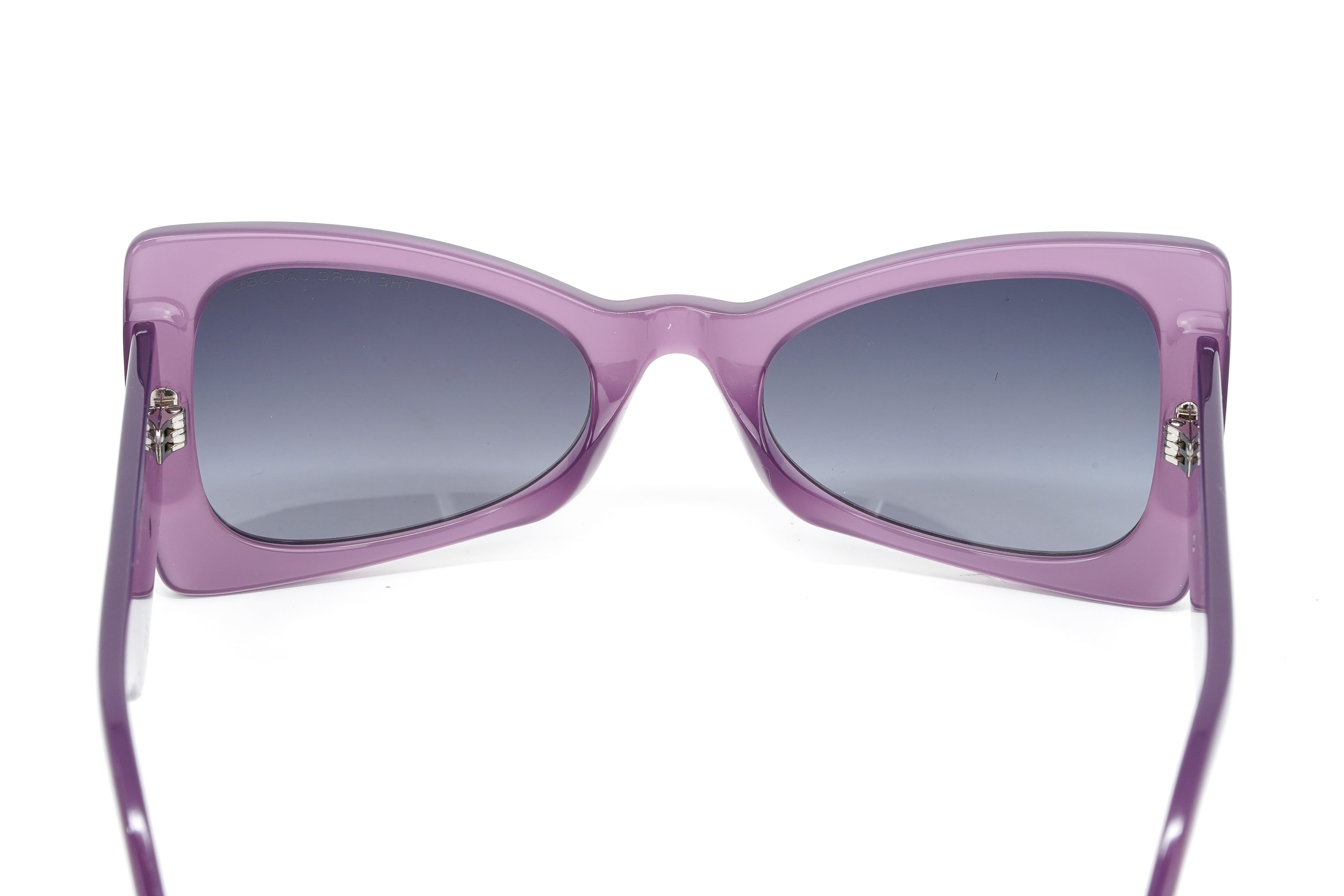 Marc Jacobs Women's Sunglasses Angular Butterfly Violet MARC 553/S 789-GR8 Sunglasses