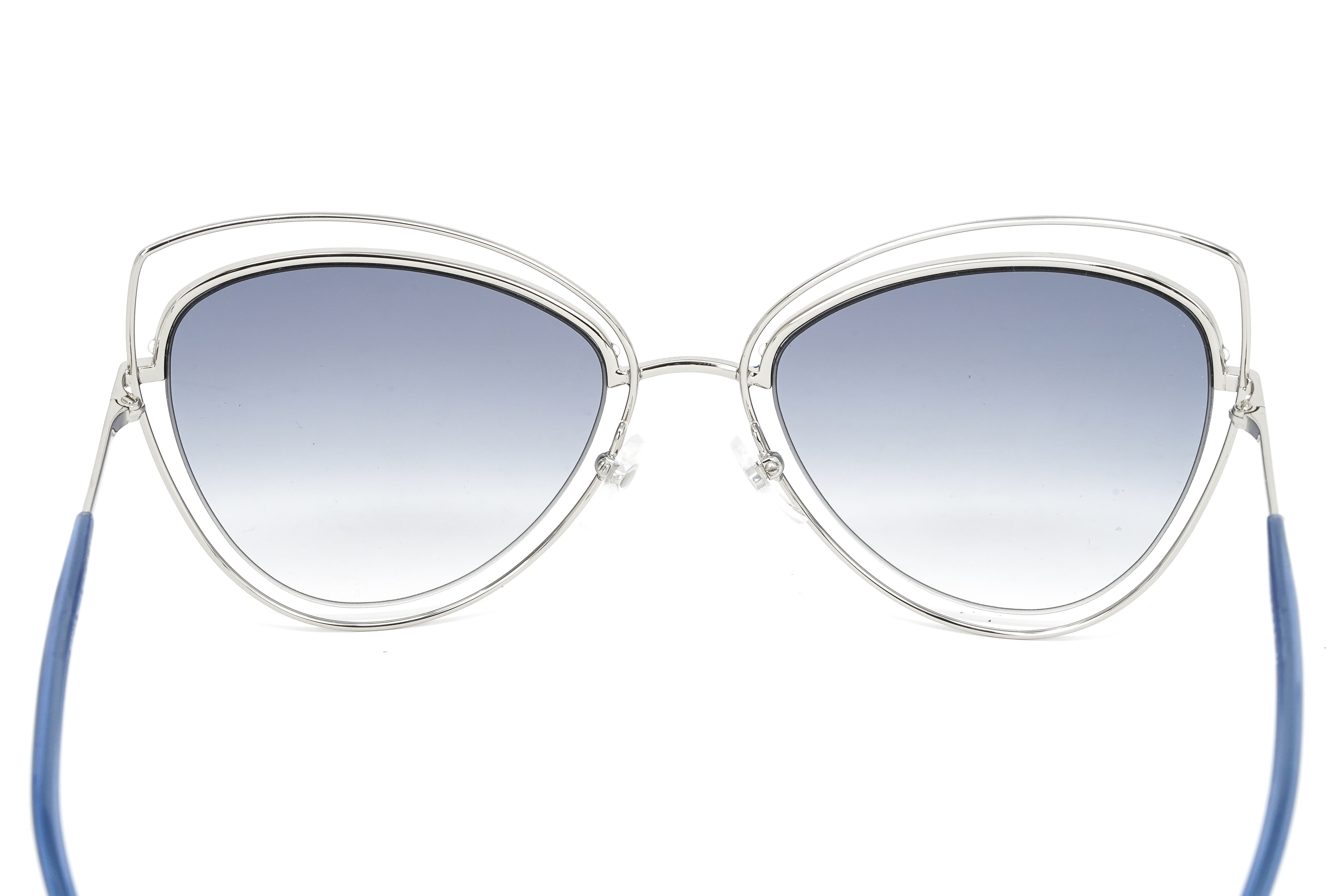 Marc Jacobs Women's Sunglasses Oversized Cat Eye Blue MARC 8/S TWU-GR8 Sunglasses