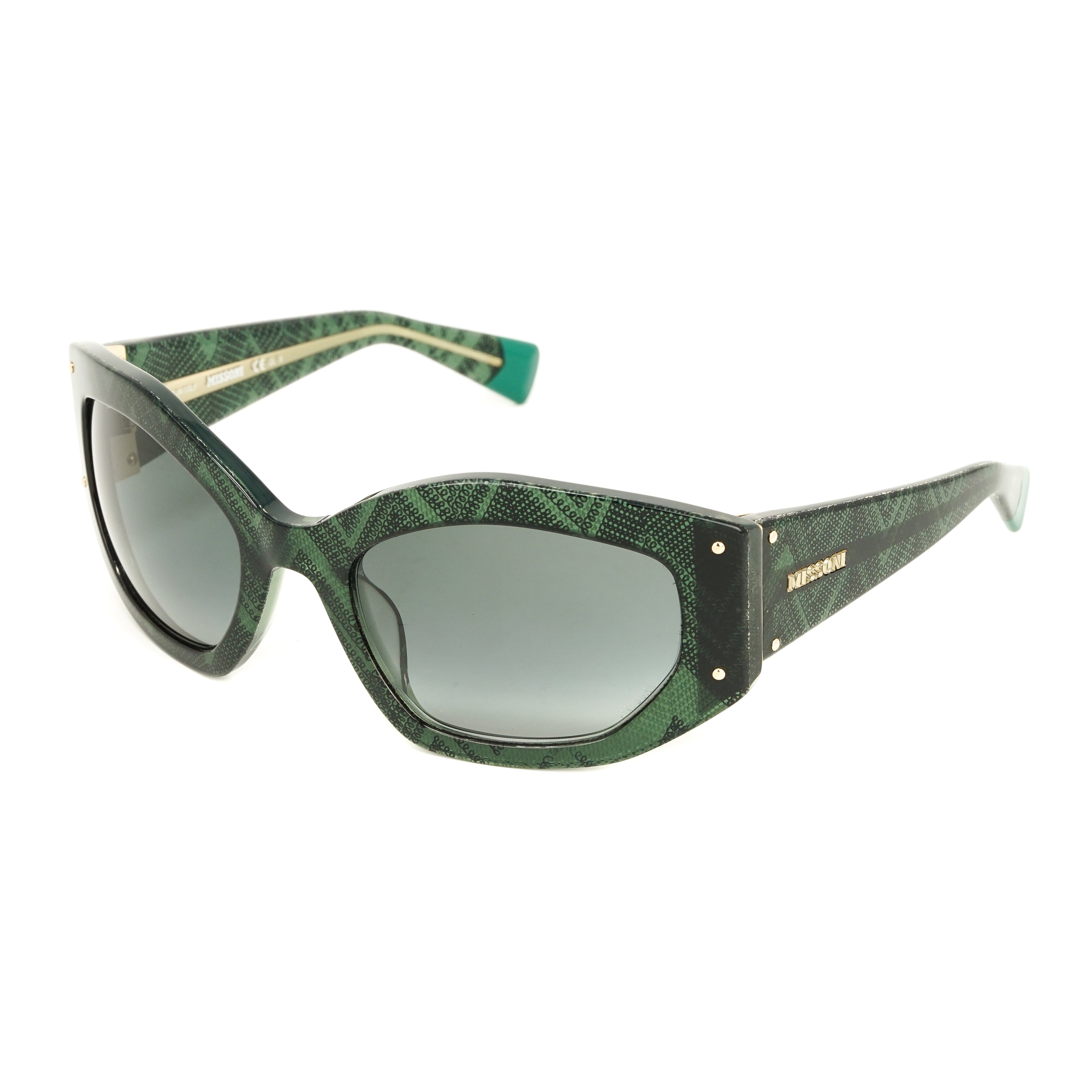 Missoni Women's Sunglasses Hexagon Green MIS 0001/S 6HO-GR8 Sunglasses