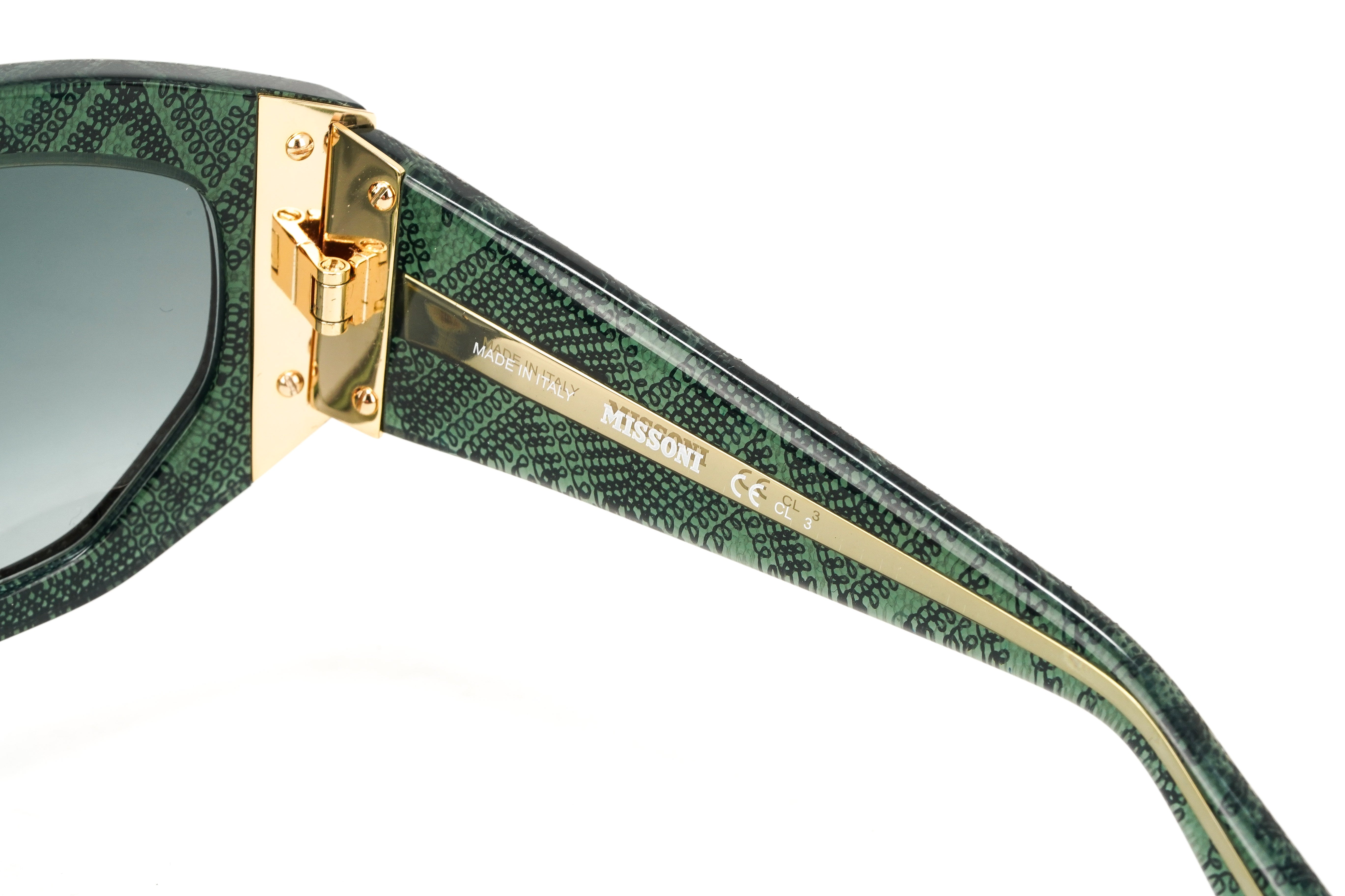 Missoni Women's Sunglasses Hexagon Green MIS 0001/S 6HO-GR8 Sunglasses