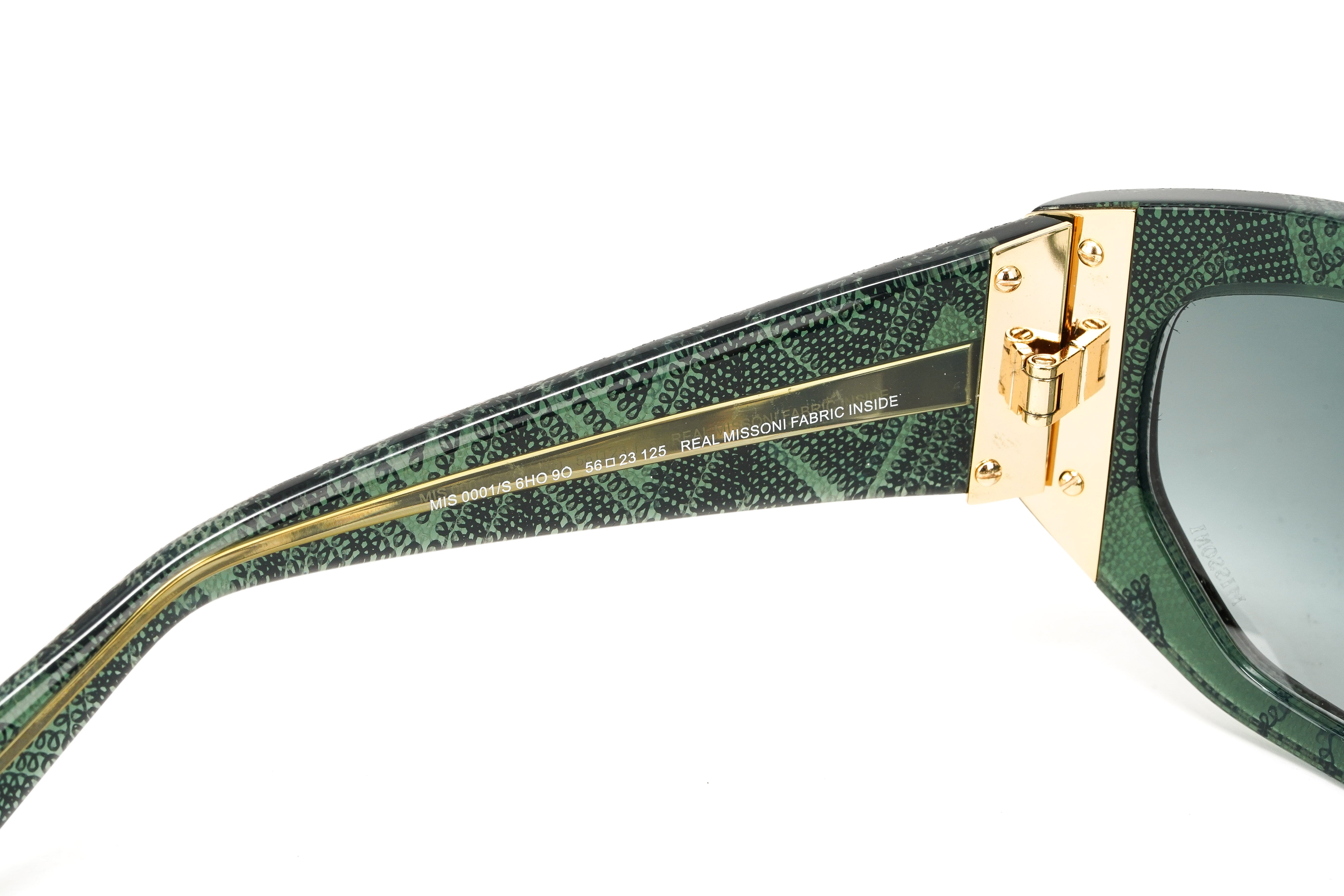 Missoni Women's Sunglasses Hexagon Green MIS 0001/S 6HO-GR8 Sunglasses