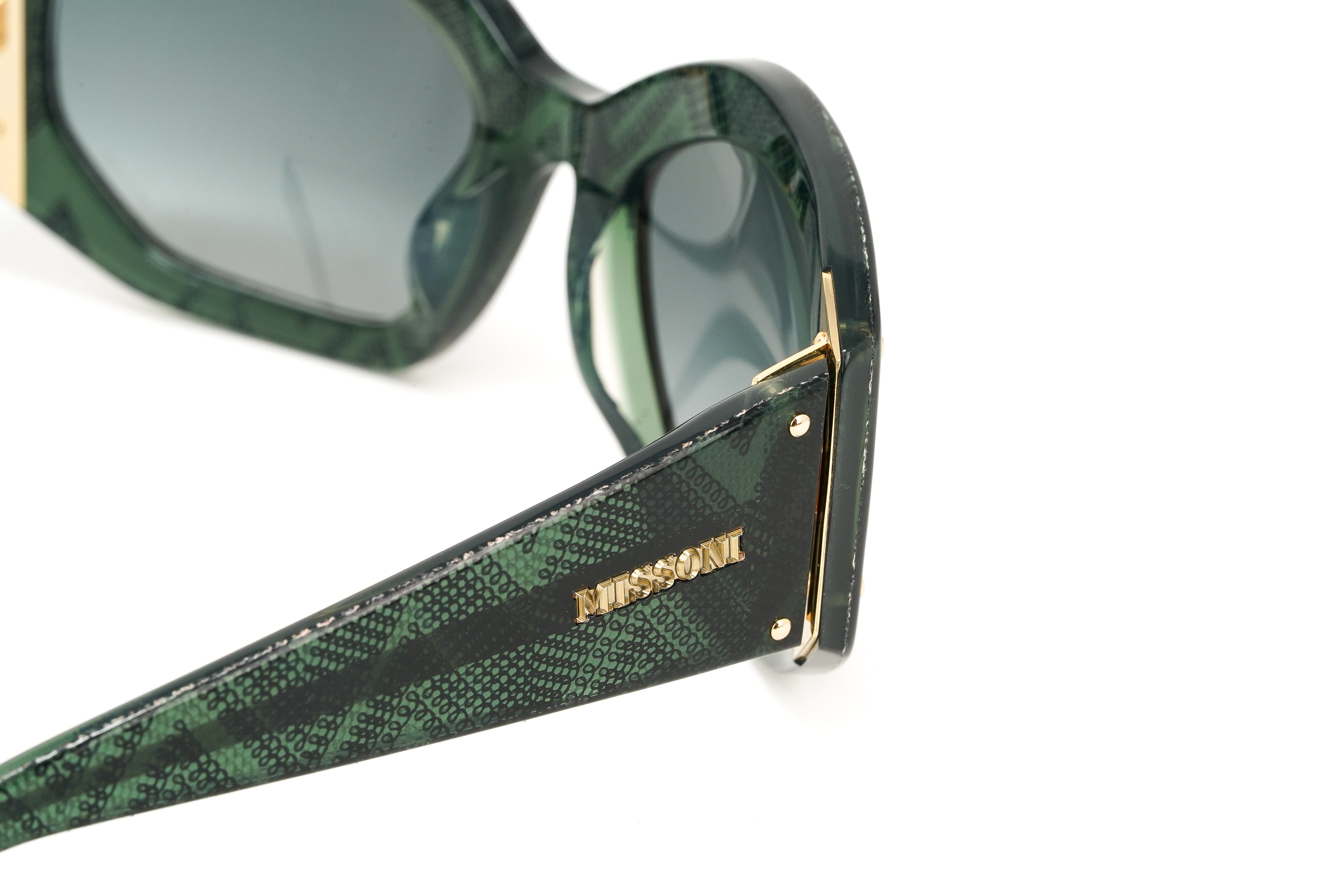 Missoni Women's Sunglasses Hexagon Green MIS 0001/S 6HO-GR8 Sunglasses