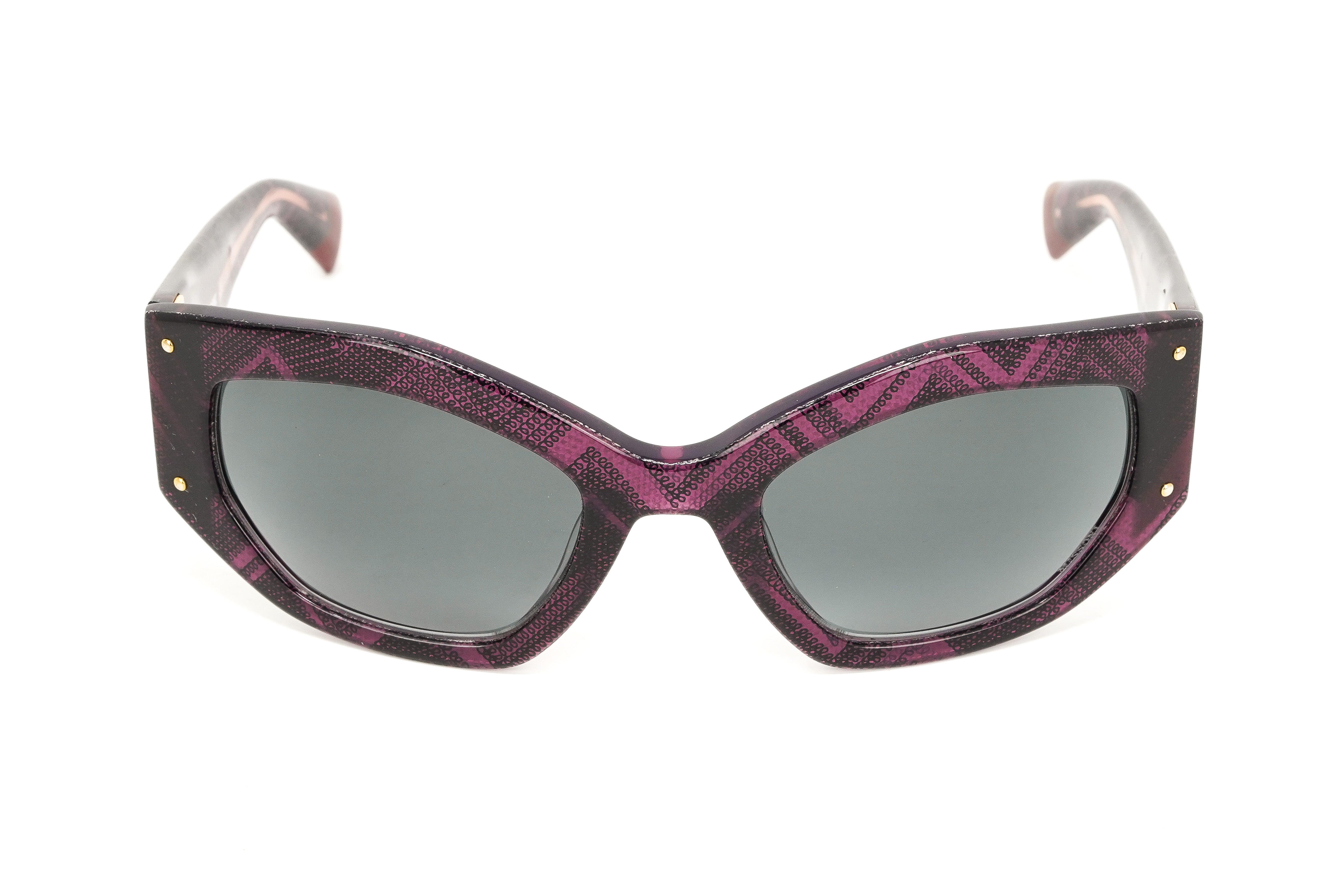Missoni Women's Sunglasses Hexagon Plum Sparkle MIS 0001/S EM5-GR8 Sunglasses