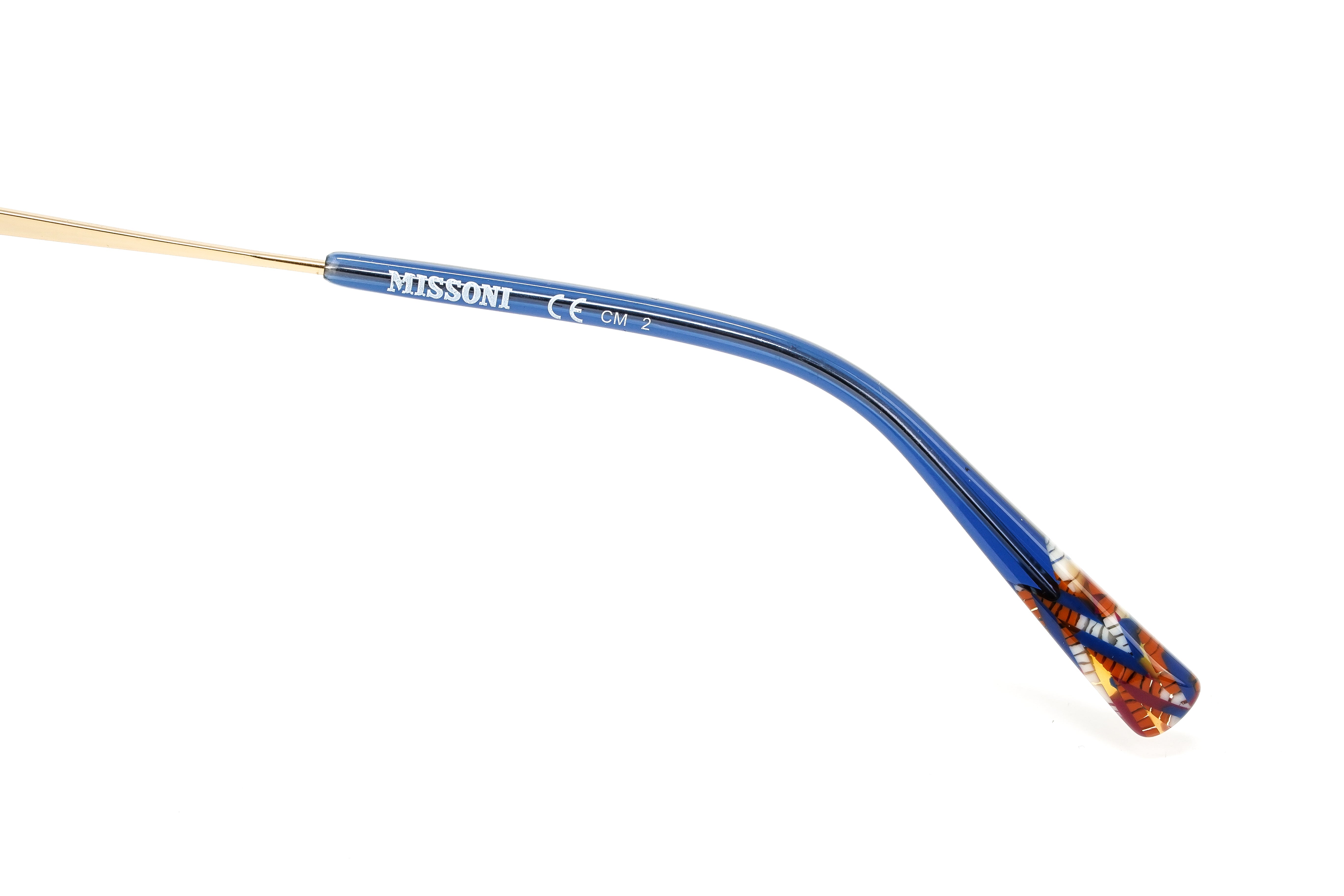 Missoni Women's Sunglasses Cat Eye Blue MIS 0004/S S6F-GR8 Sunglasses