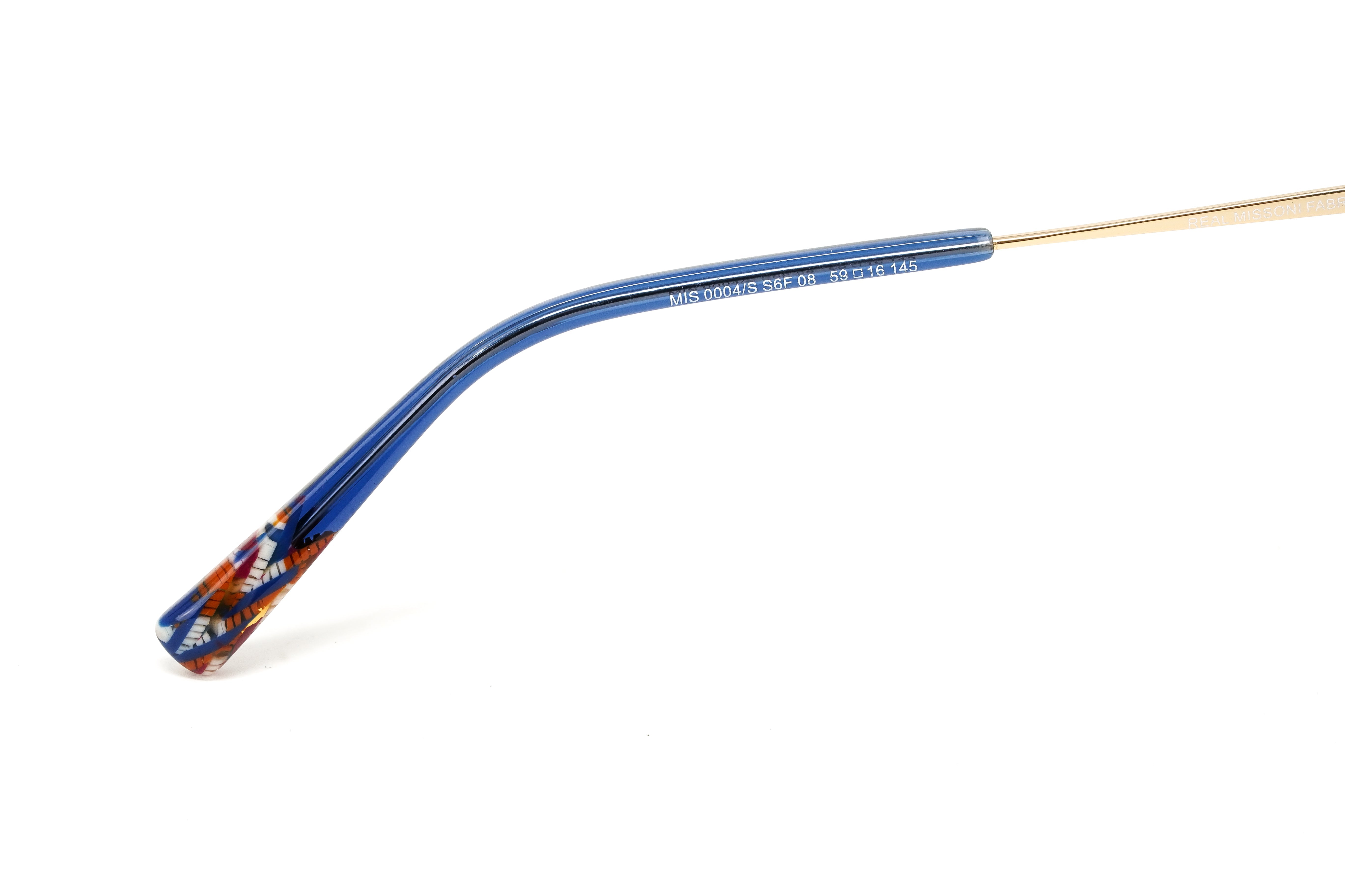 Missoni Women's Sunglasses Cat Eye Blue MIS 0004/S S6F-GR8 Sunglasses